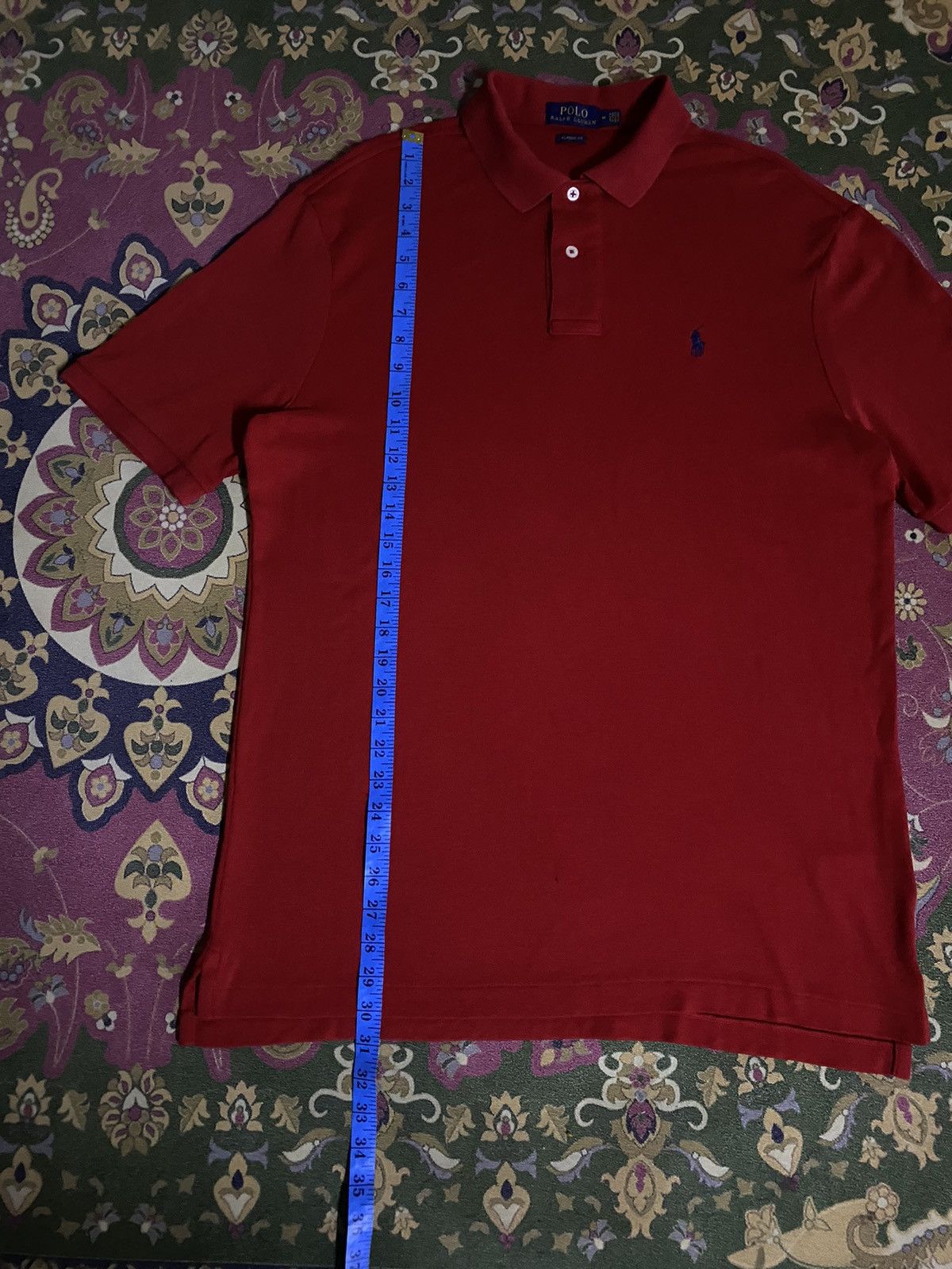 Polo Ralph Lauren Vintage Polo Ralph Lauren Small Logo Polo Tee Size US L / EU 52-54 / 3 - 14 Thumbnail