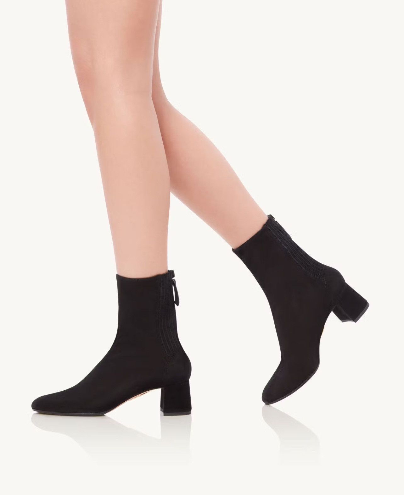Aquazzura Aquazzura Saint Honore Suede Ankle Boots size 35.5 Size US 5.5 / IT 35.5 - 2 Thumbnail