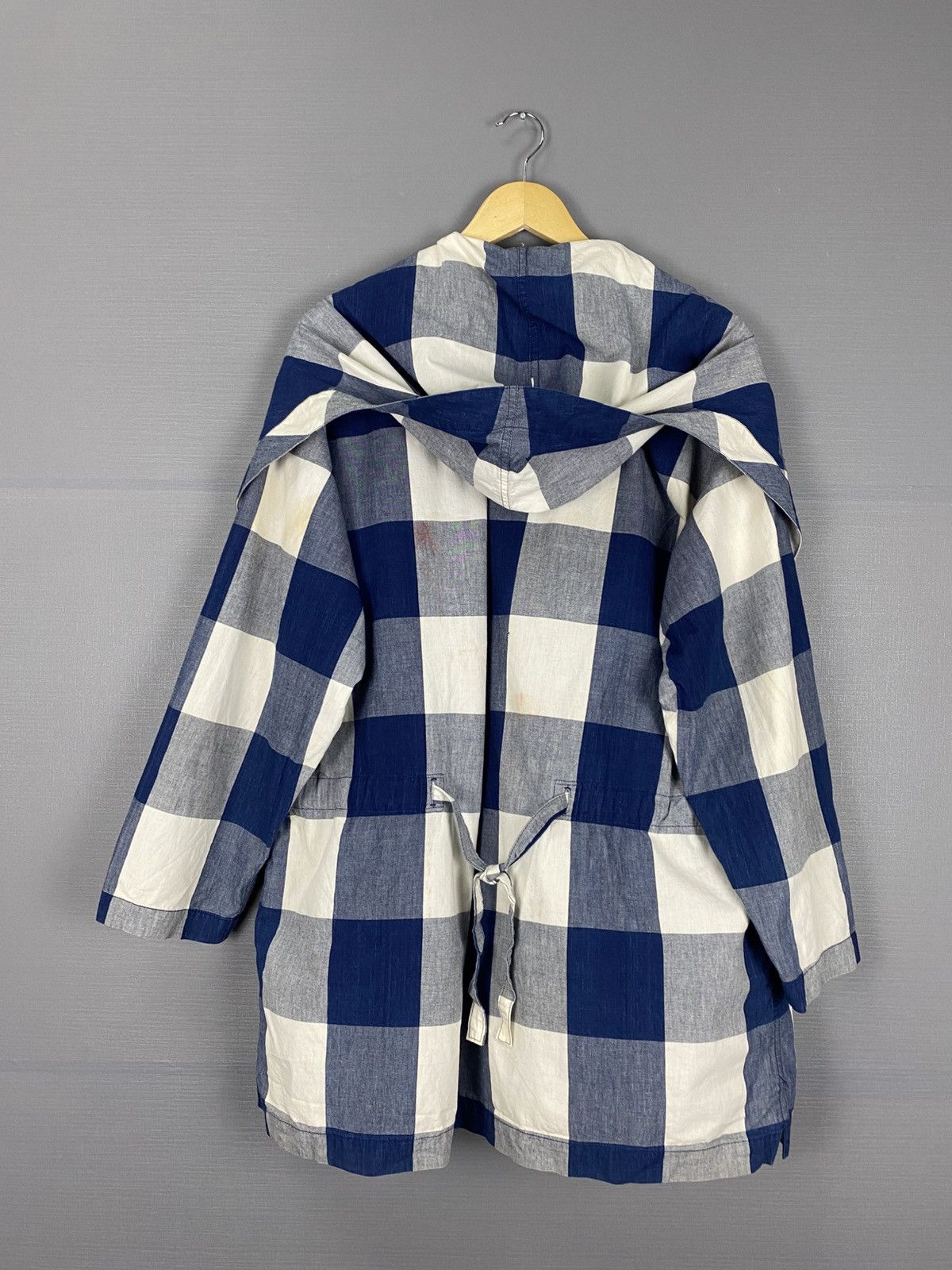 Hai Sporting Gear Vintage Hai Sporting Gear Checked Cotton Smock Jacket Size US M / EU 48-50 / 2 - 2 Thumbnail