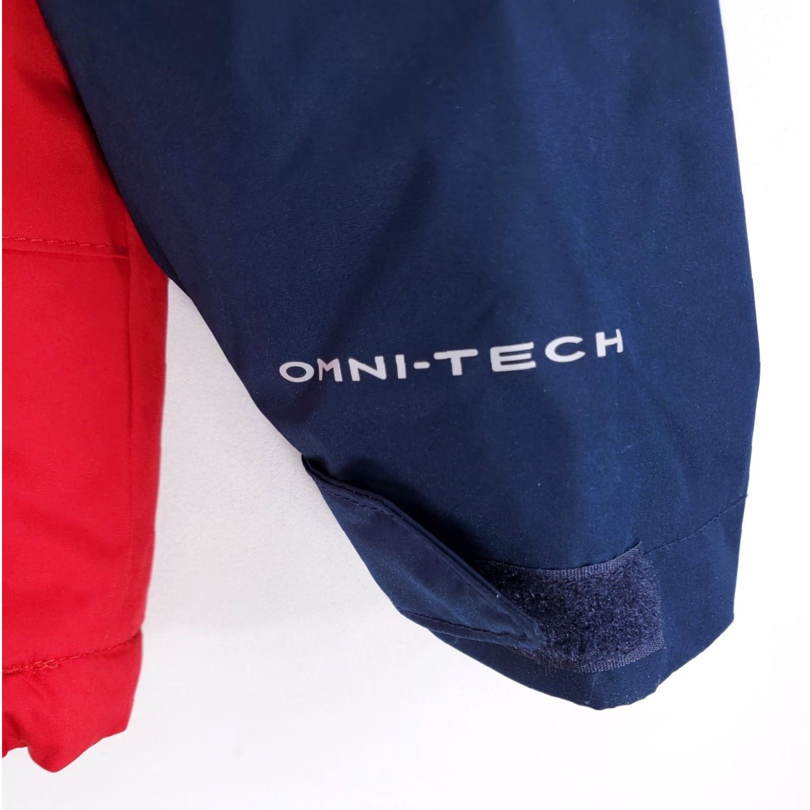 Vintage Columbia Omni-Tech Winter Jacket Hooded Mens XL Red Blue Ski Snow Size US XL / EU 56 / 4 - 3 Thumbnail