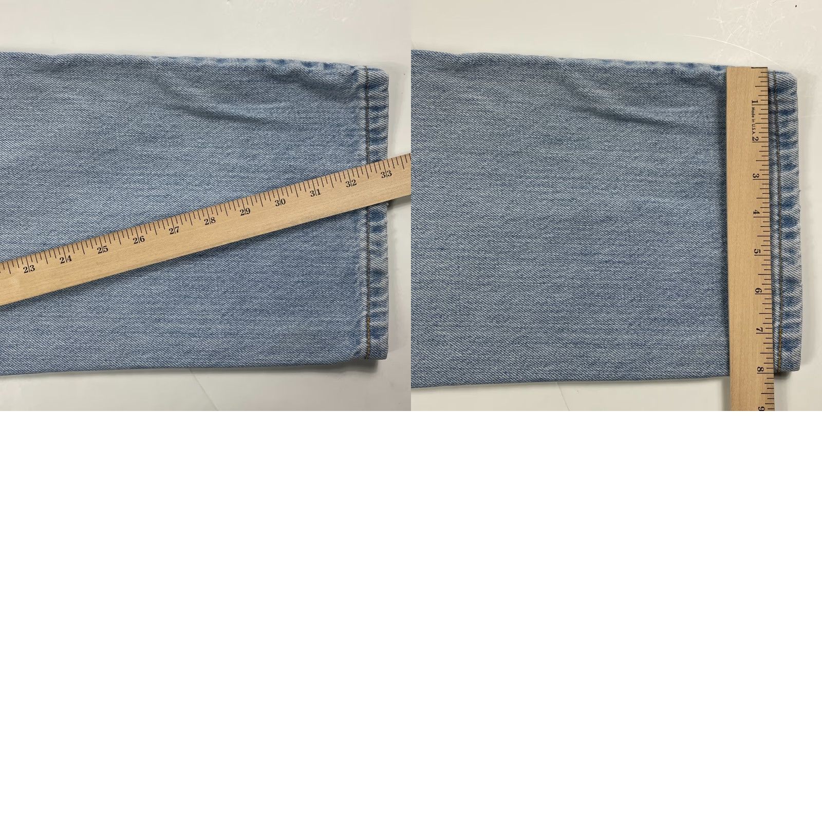 Levi's VINTAGE Levi's 505 Jeans Men's 36 x 32 Blue Straight Leg Light Wash Denim Pants Size US 36 / EU 52 - 9 Thumbnail