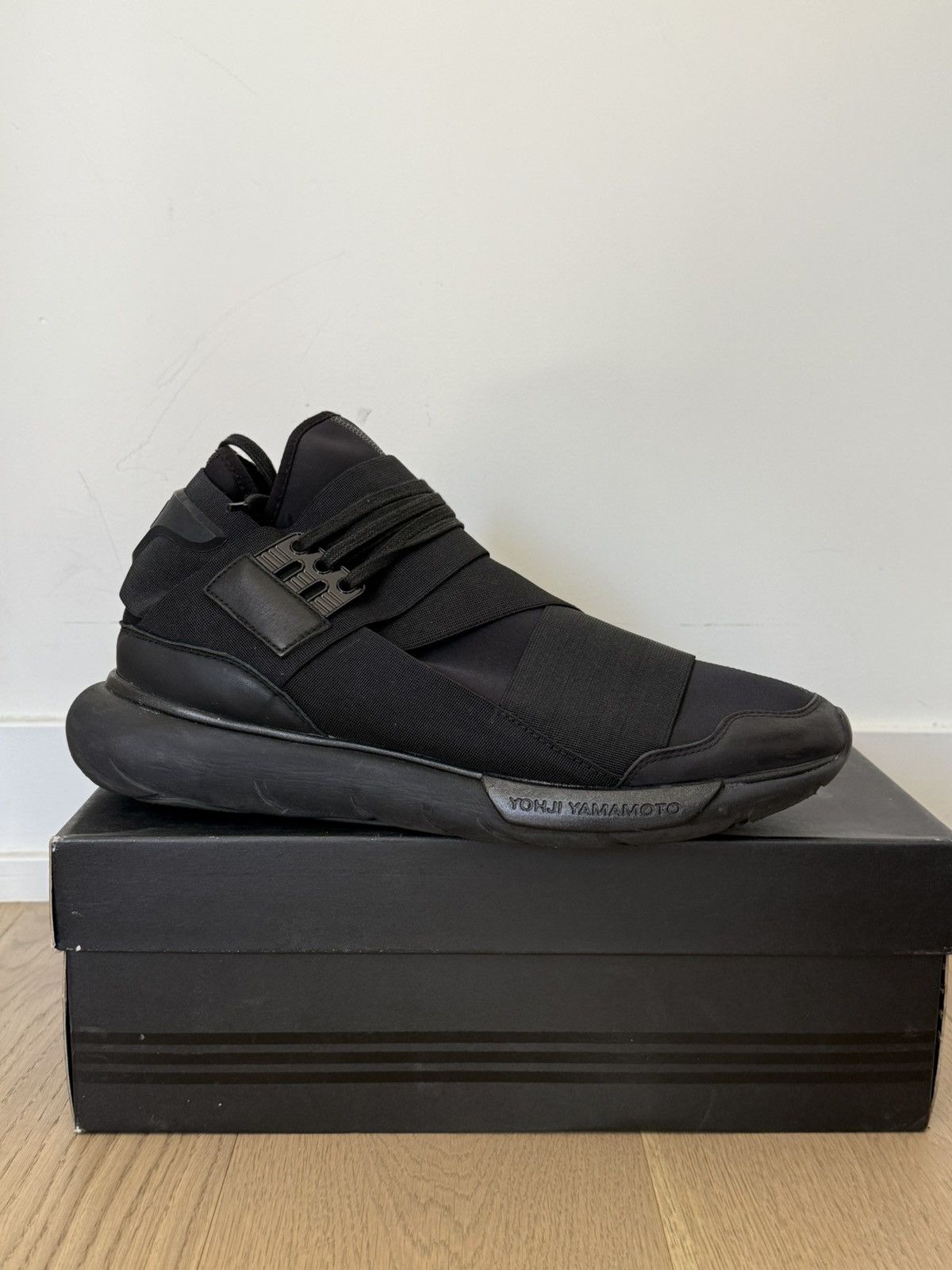Y-3 Y-3 Qasa High Black Size US 10 / EU 43 - 1 Thumbnail