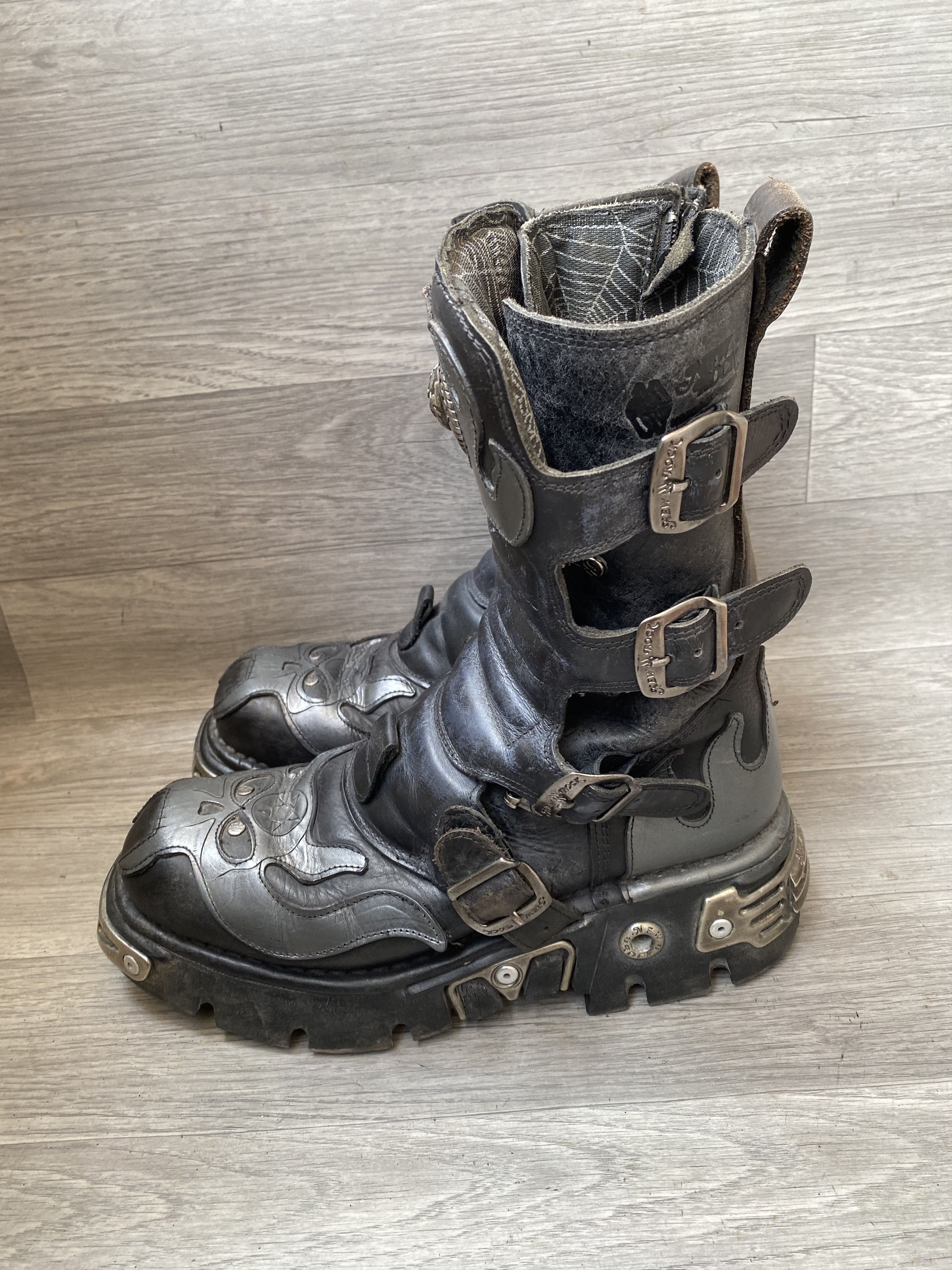 New Rock New rock platform leather gothic boots sz 44 Size US 11 / EU 44 - 5 Thumbnail