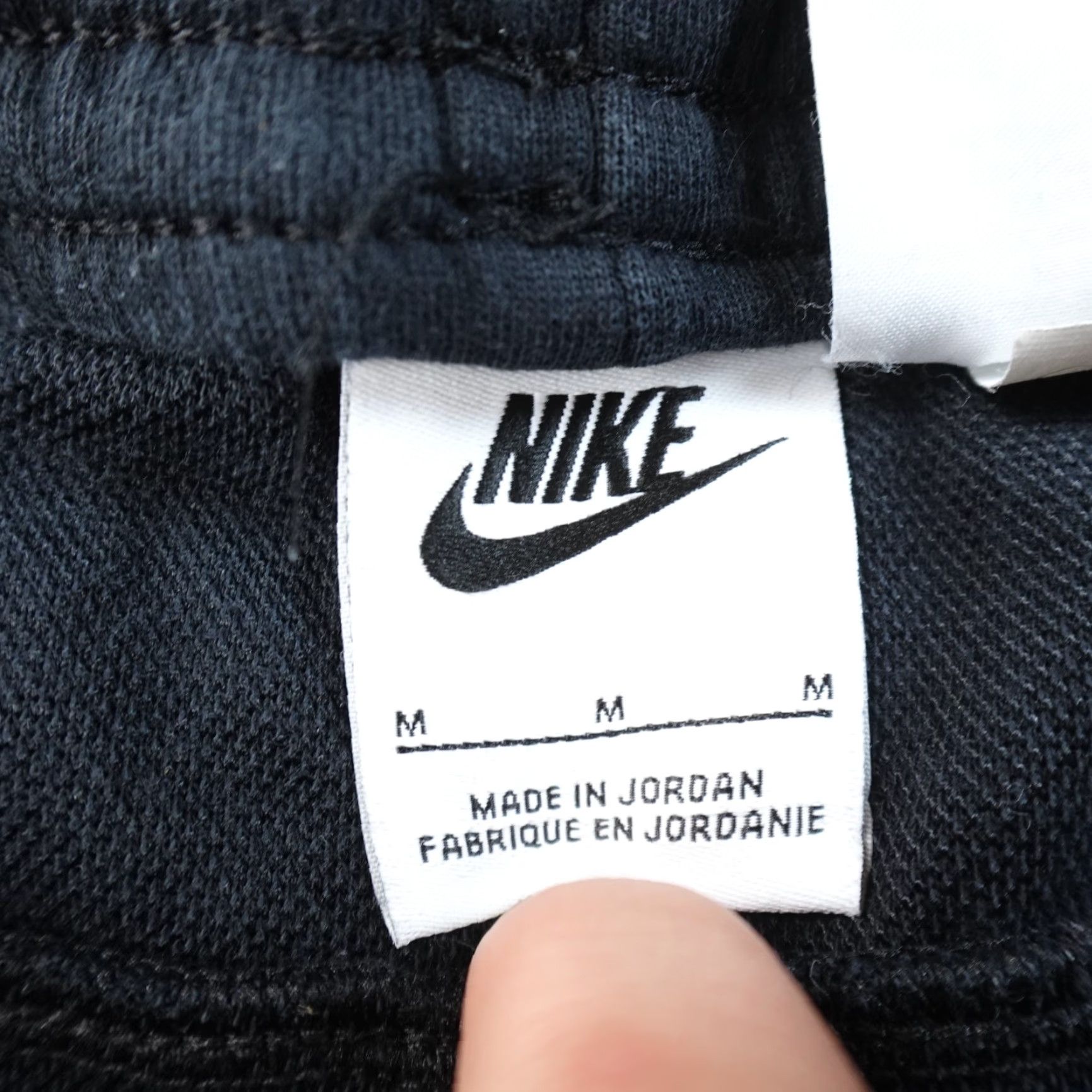 Nike Nike Tech Fleece Pants Mens M Black Swoosh Drawstring Warmup Jogger Sweatpants Size US 31 - 7 Thumbnail