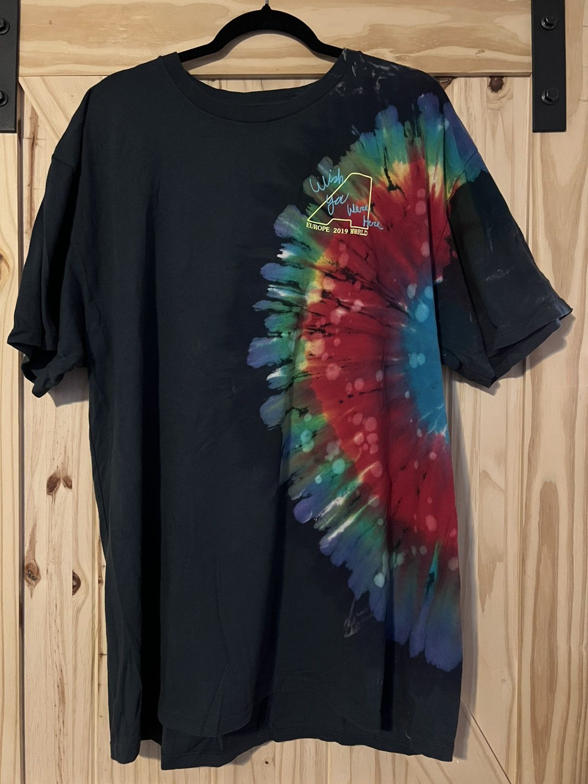 Travis Scott Travis Scott Astroworld Europe tie dye tee Size US XXL / EU 58 / 5 - 1 Thumbnail