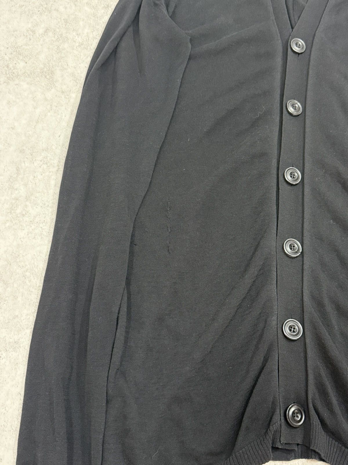 Rick Owens Rick Owens mainline black cardigan from 2013 archive Size US S / EU 44-46 / 1 - 4 Thumbnail