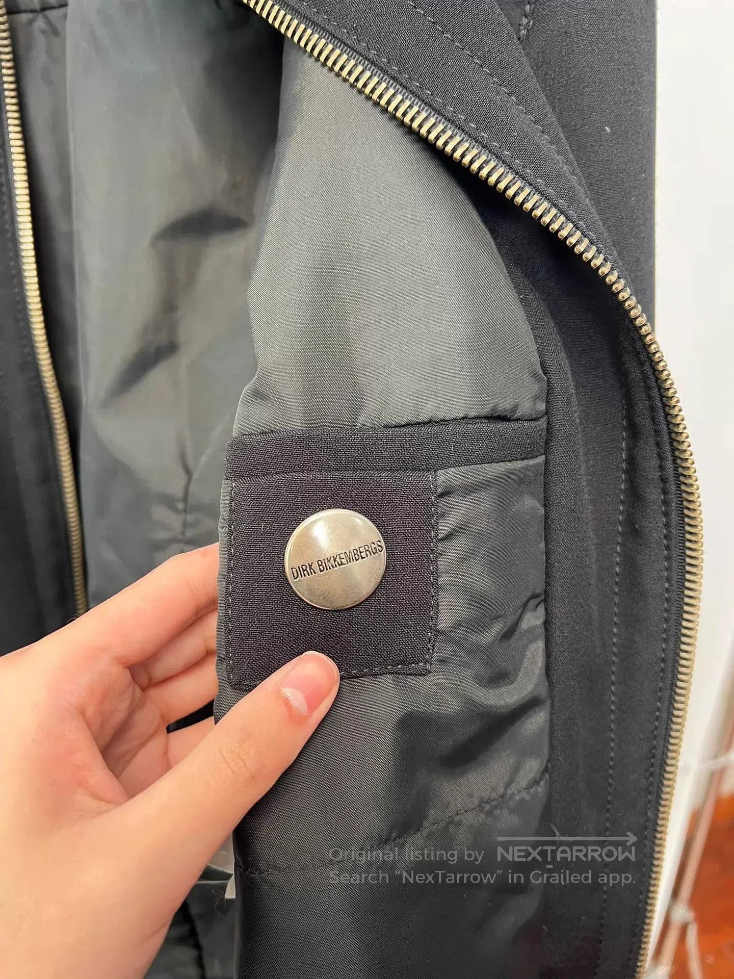 Dirk Bikkembergs Black Collared Zip. Size US S / EU 44-46 / 1 - 7 Thumbnail