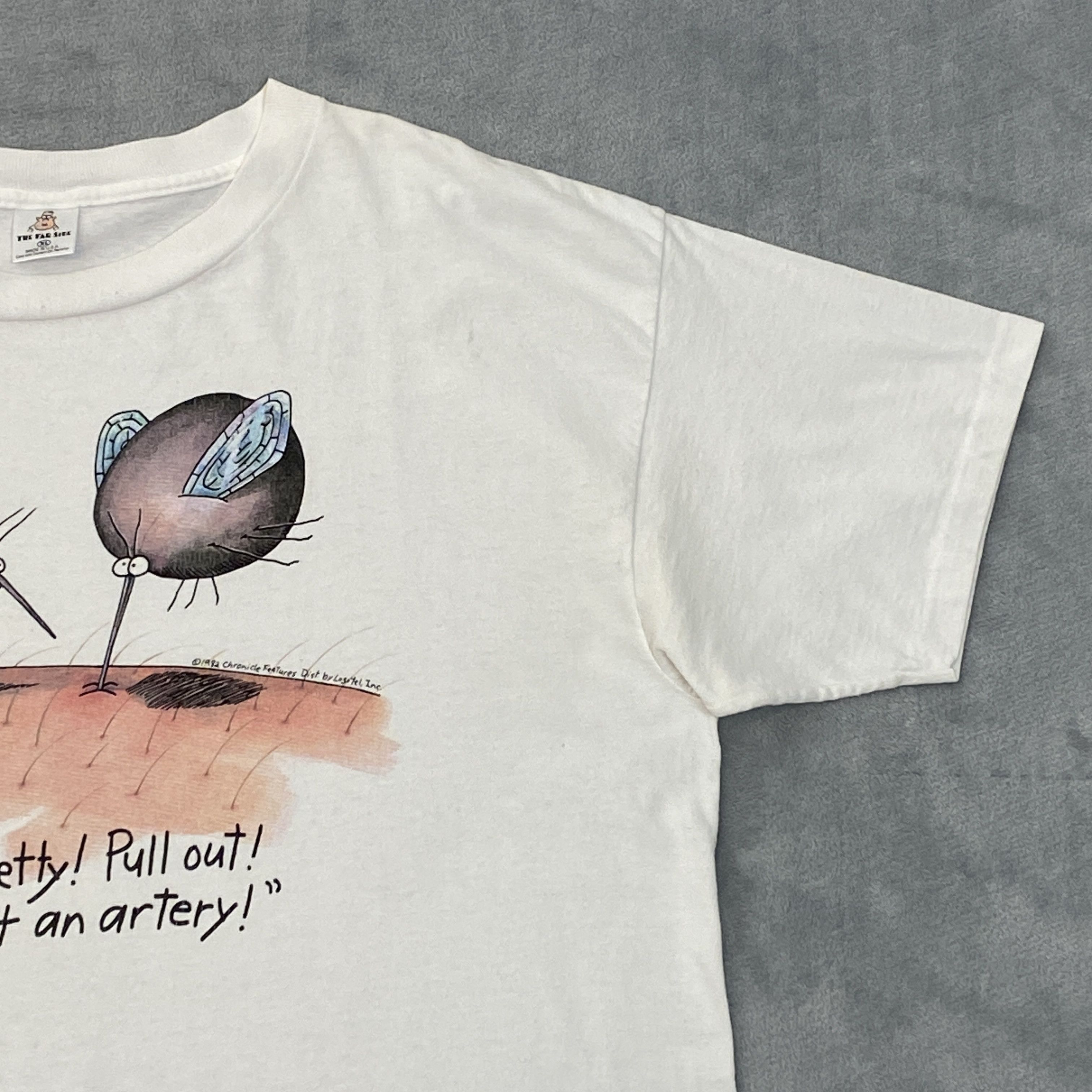 Vintage 80s Gary Larson THE FAR SIDE T Shirt XL PULL OUT! Cartoon Size US XL / EU 56 / 4 - 6 Thumbnail