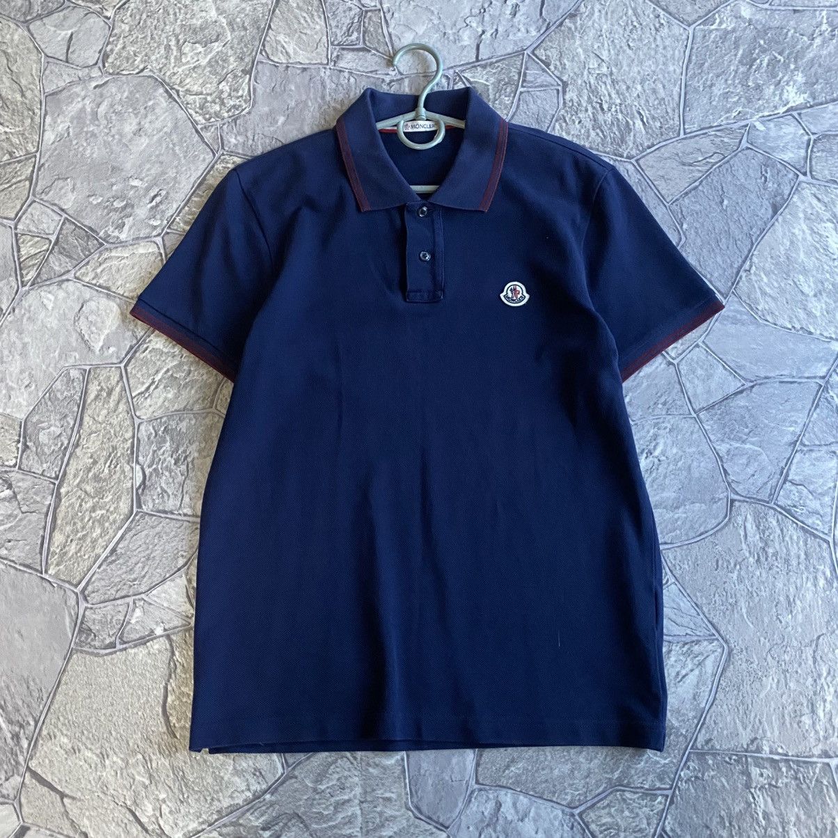 Moncler Moncler Polo T-Shirt Size US S / EU 44-46 / 1 - 1 Thumbnail