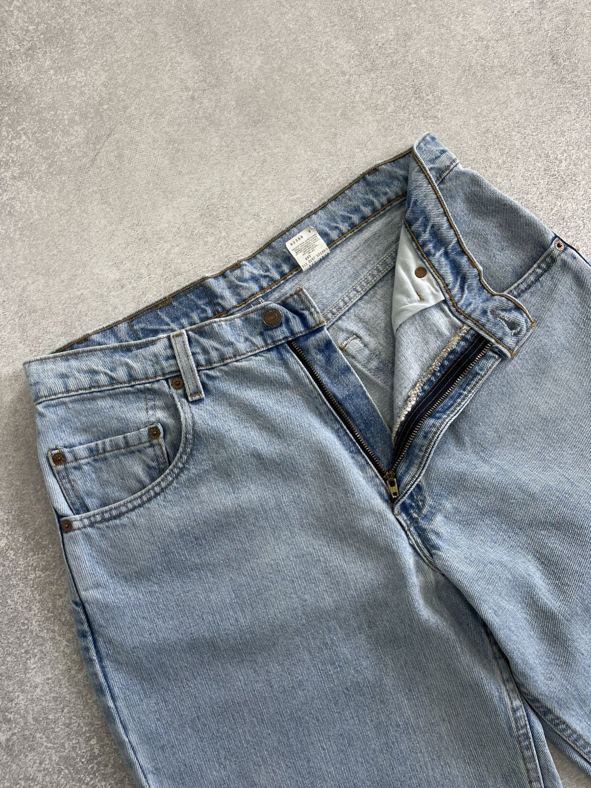 Levi's 90's Levi's 560 Loose Fit Tapered Leg Made In USA Jeans Size US 33 - 6 Thumbnail