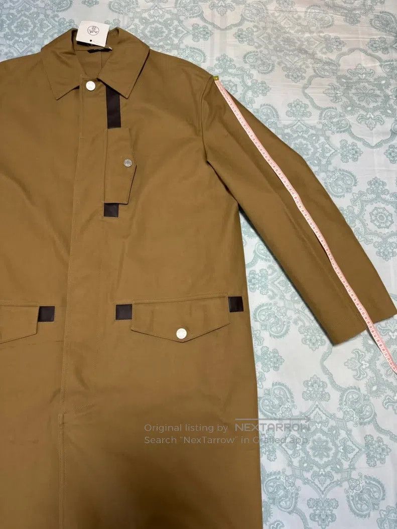 Hermes Hermes Long Trench Coat, Khaki Color, Windproof Material w Size US M / EU 48-50 / 2 - 6 Thumbnail