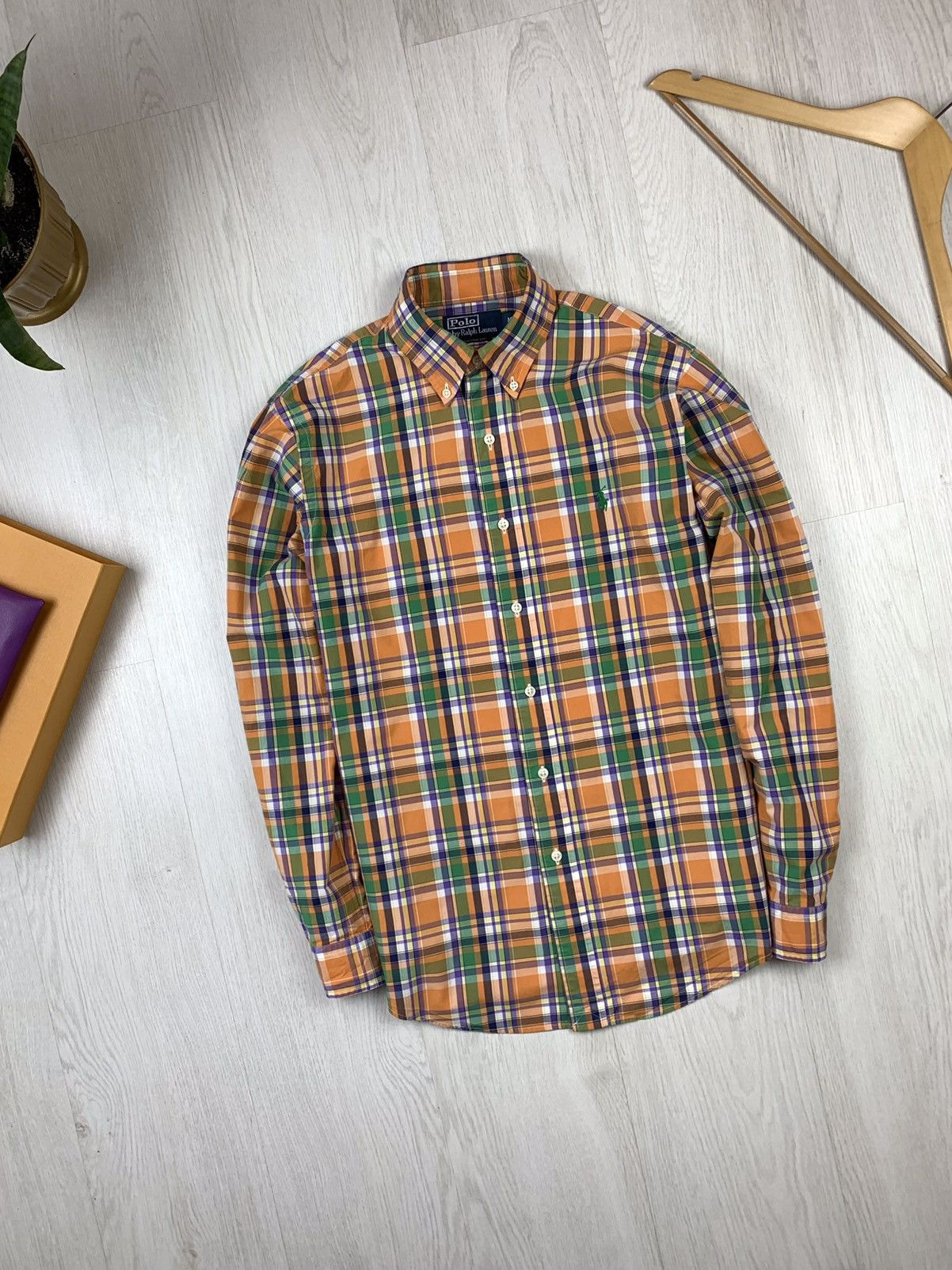 Polo Ralph Lauren Polo Ralph Lauren Vintage LS Mens Plaid Button Shirt Size M Size US M / EU 48-50 / 2 - 2 Thumbnail