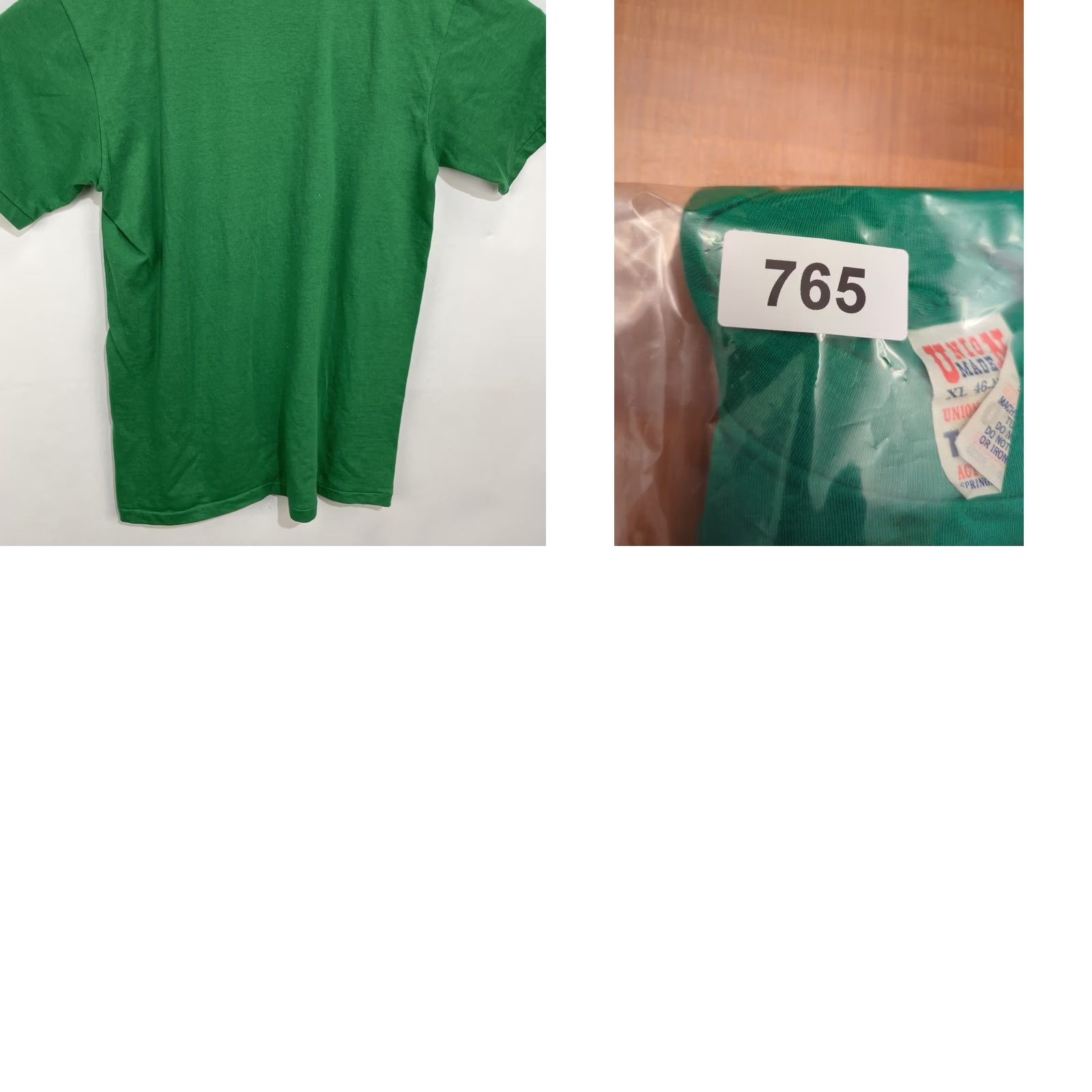 Vintage VINTAGE YANA You Are Not Alone T Shirt XL Green UNIONMADE Unisex 1980s Graphic Tee Size US XL / EU 56 / 4 - 10 Thumbnail