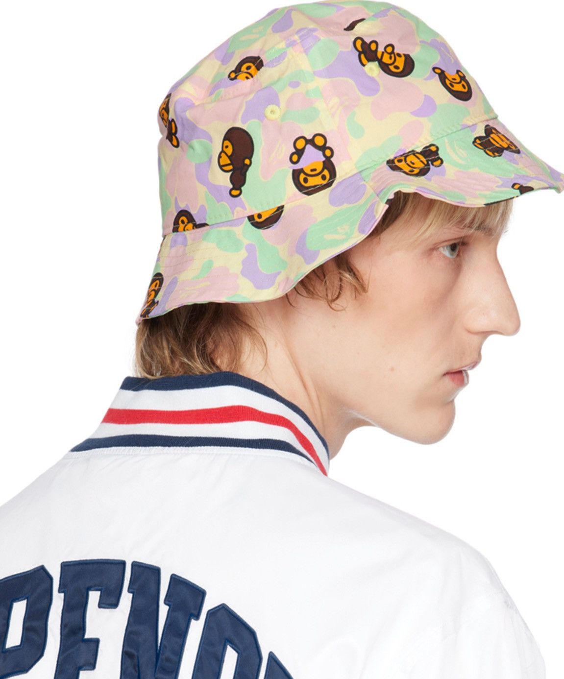 Bape ВАРЕ Multicolor Baby Milo Bucket Hat Size ONE SIZE - 6 Thumbnail