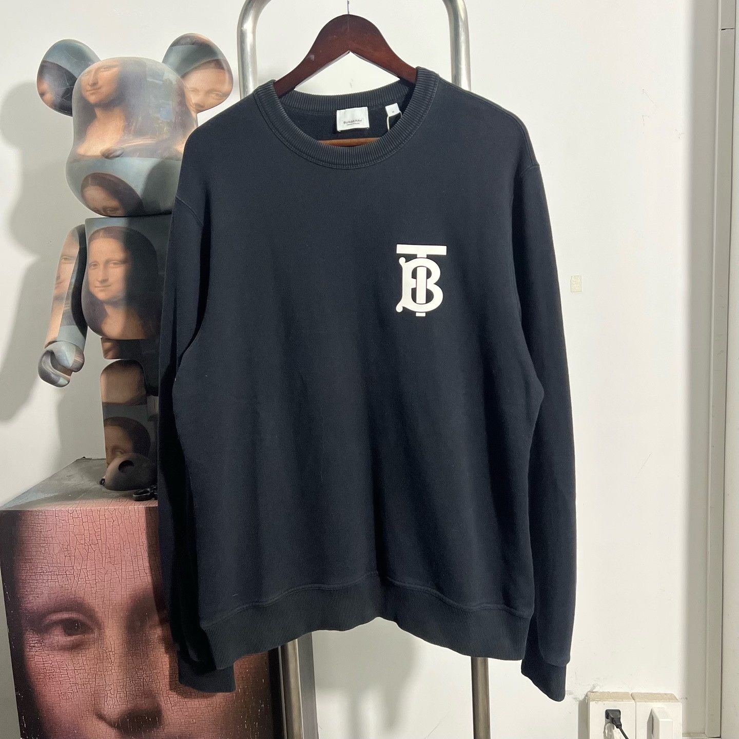 Burberry Burberry Black Hoodie m Men Size US M / EU 48-50 / 2 - 1 Thumbnail