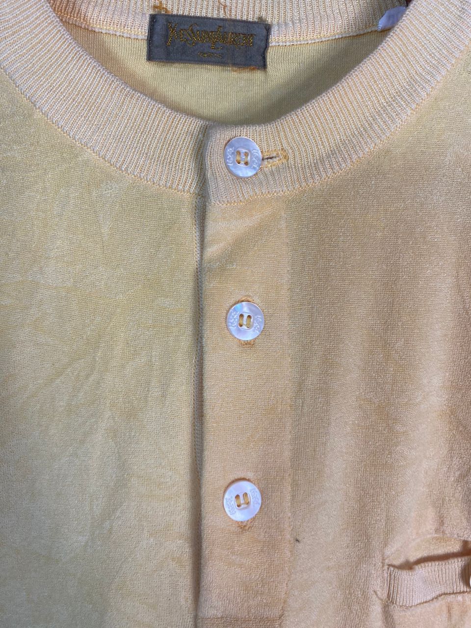 Vintage × Yves Saint Laurent Ysl spellout tshirt Size US M / EU 48-50 / 2 - 5 Thumbnail