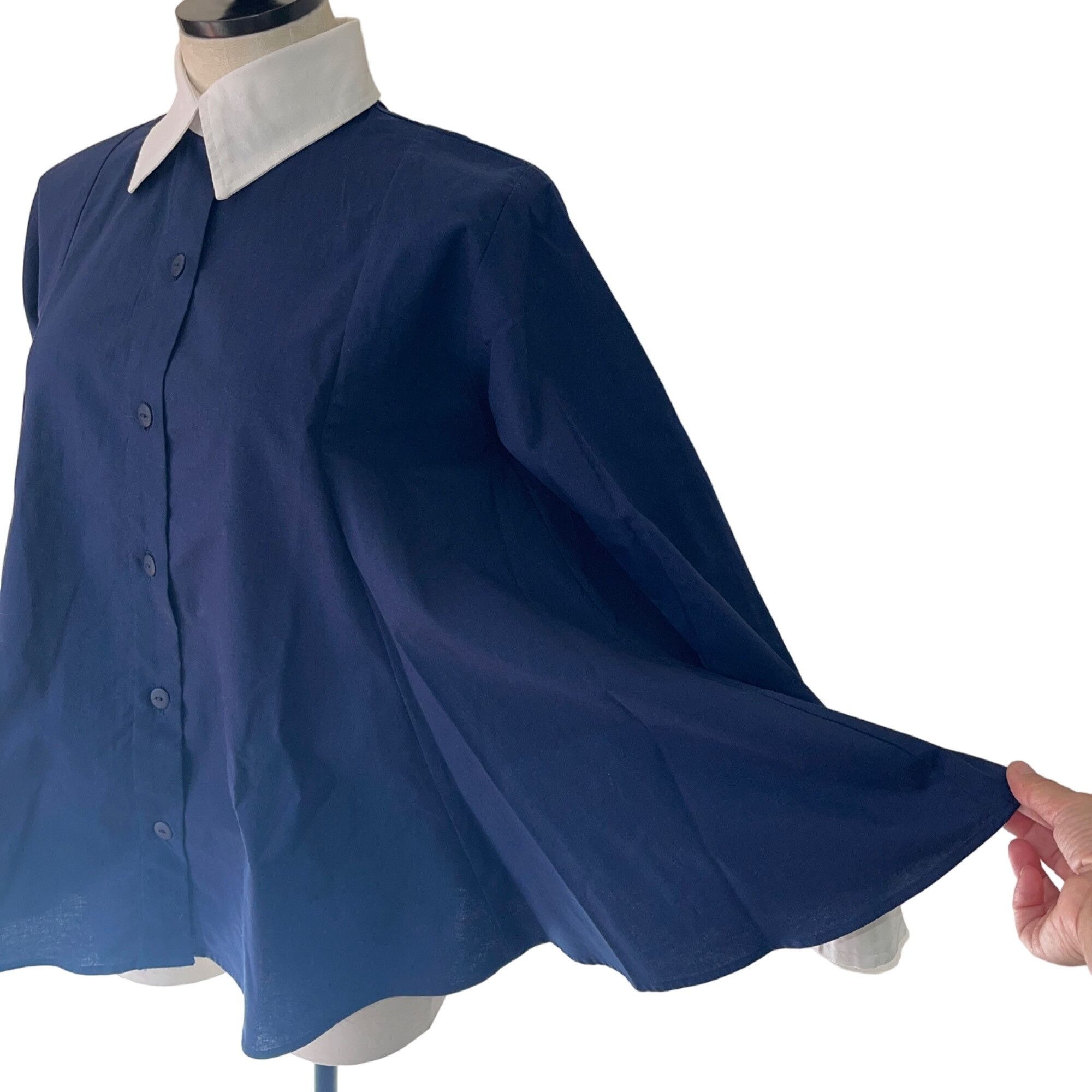 Other Margaux Womens Shirt Size Small Blue Size S / US 4 / IT 40 - 3 Thumbnail