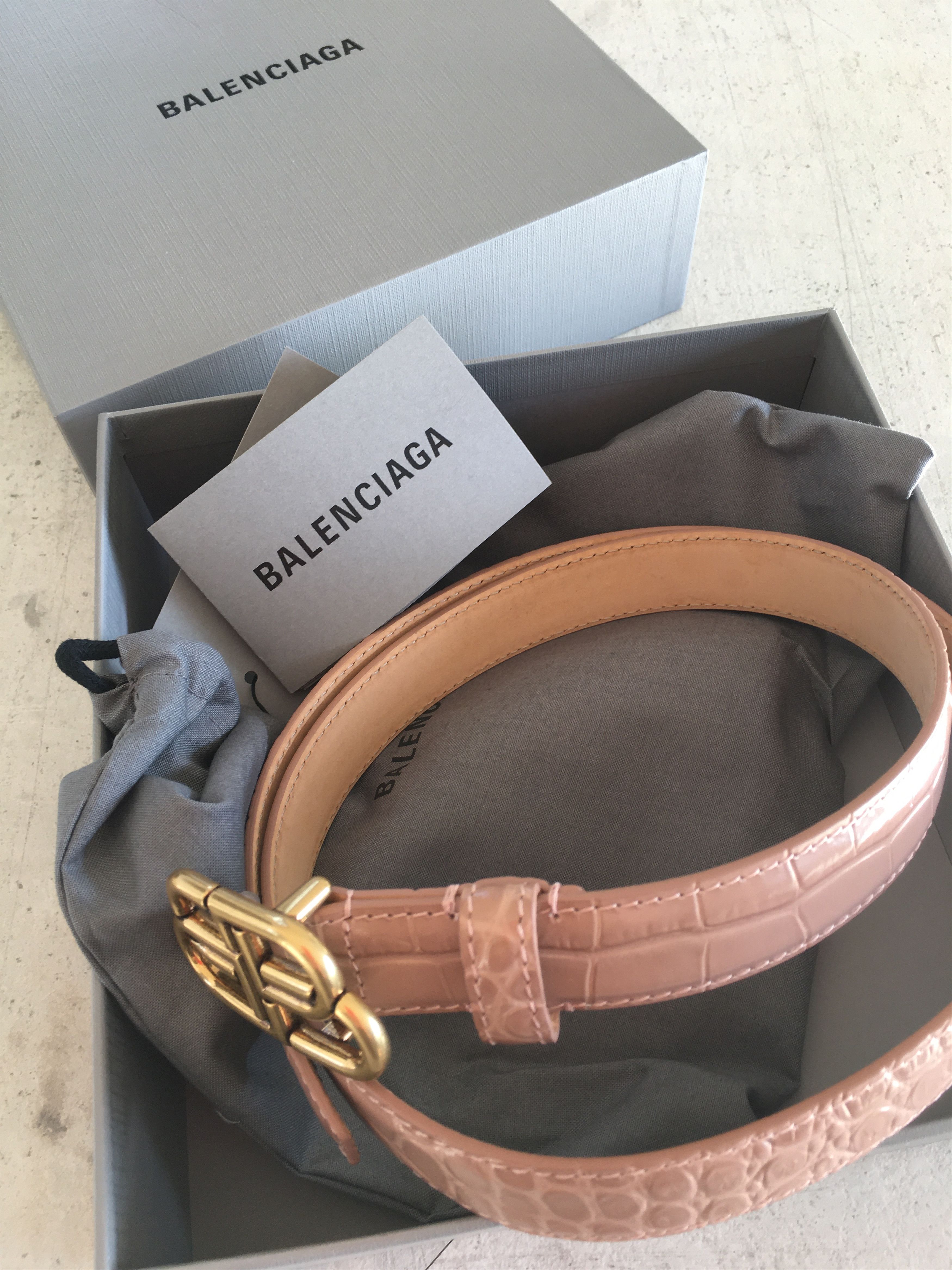 Balenciaga Belt in Leather Size ONE SIZE - 6 Thumbnail