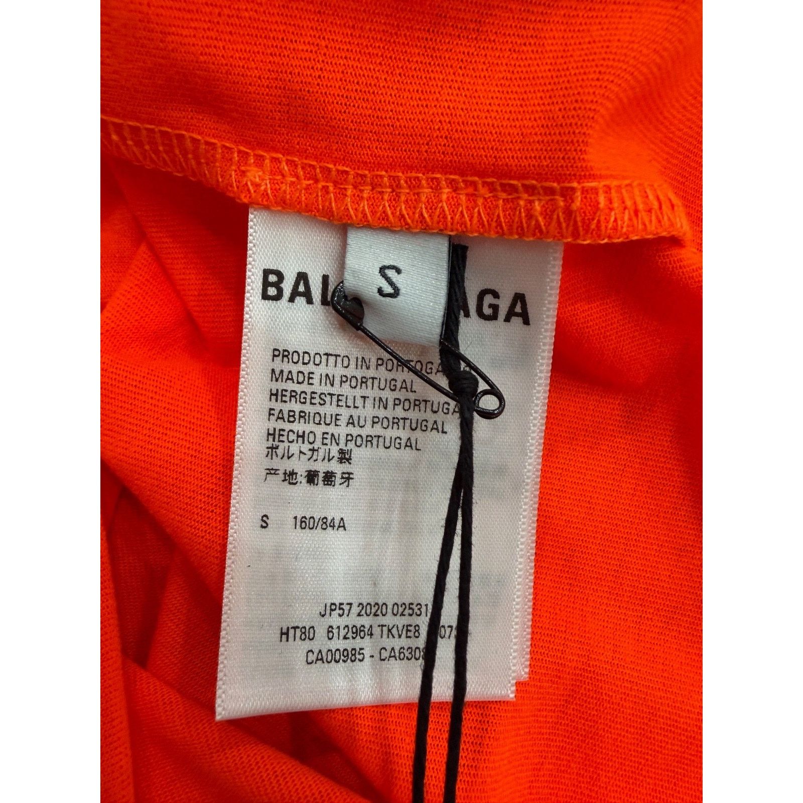 Balenciaga Balenciaga Political Campaign Neon Orange Tee T-Shirt Small Size S / US 4 / IT 40 - 11 Thumbnail