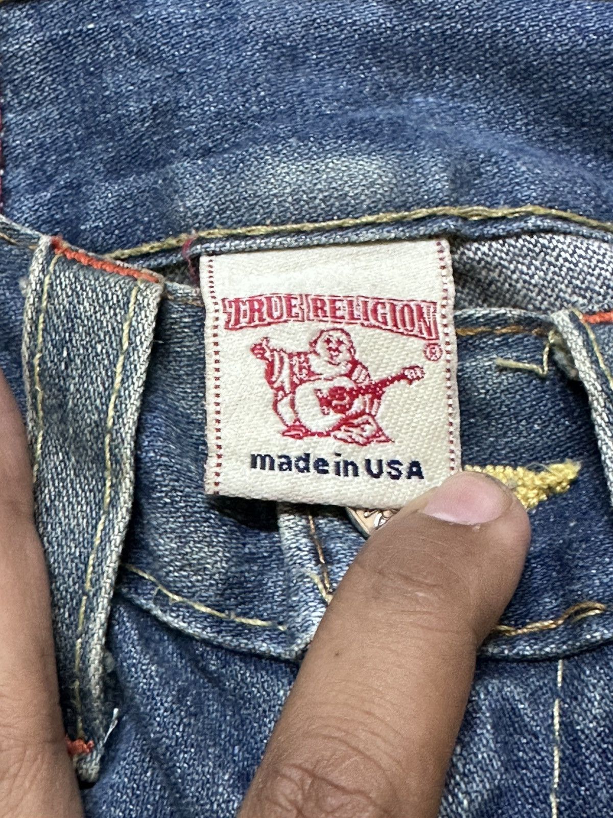 True Religion Vintage True Religion Joey Flare Non Alignment Grunge Denim Size US 29 - 6 Thumbnail