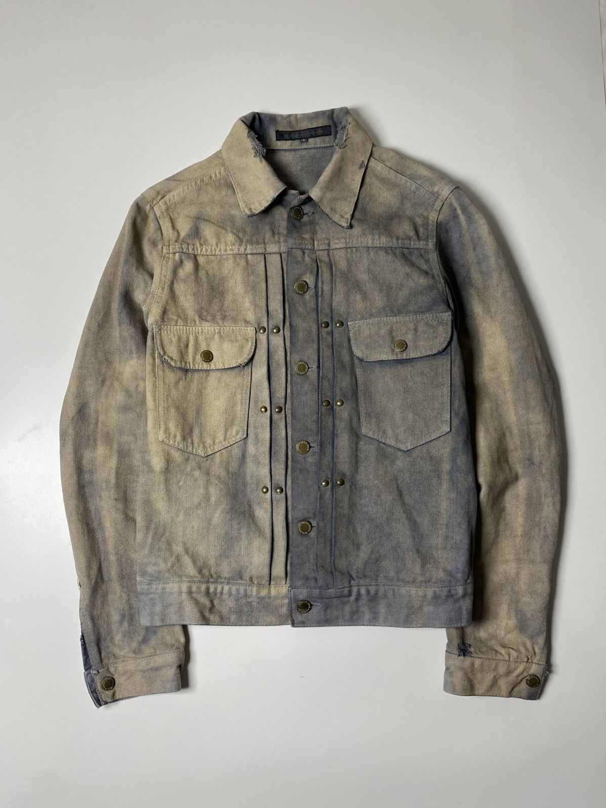 Maison Margiela PARANOID TYPE II DIRTY WASHED DENIM JACKET Size S / US 4 / IT 40 - 1 Thumbnail