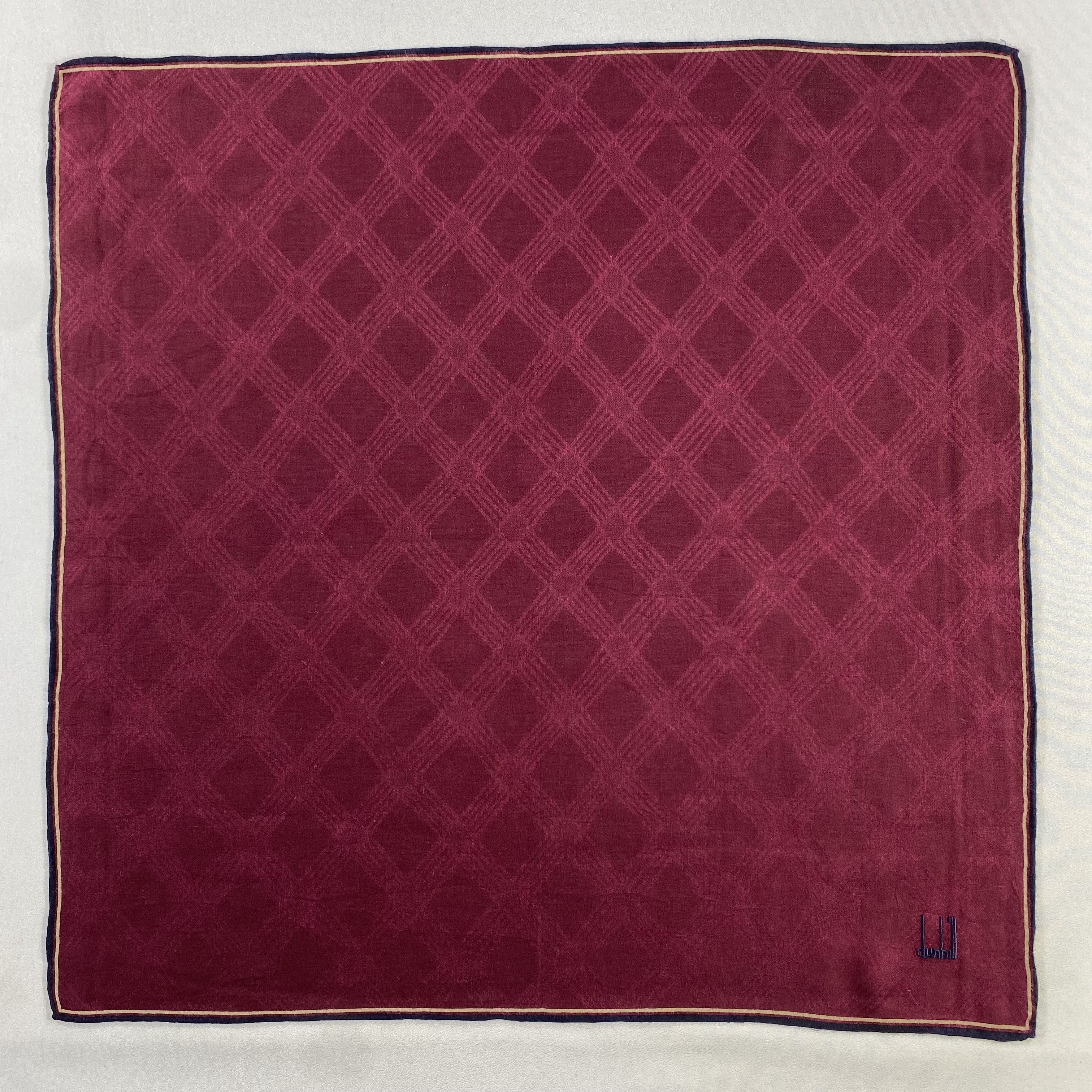 Alfred Dunhill × Vintage Alfred Dunhill Handkerchief / Neckerchief / Bandana-P1043 Size ONE SIZE - 1 Thumbnail