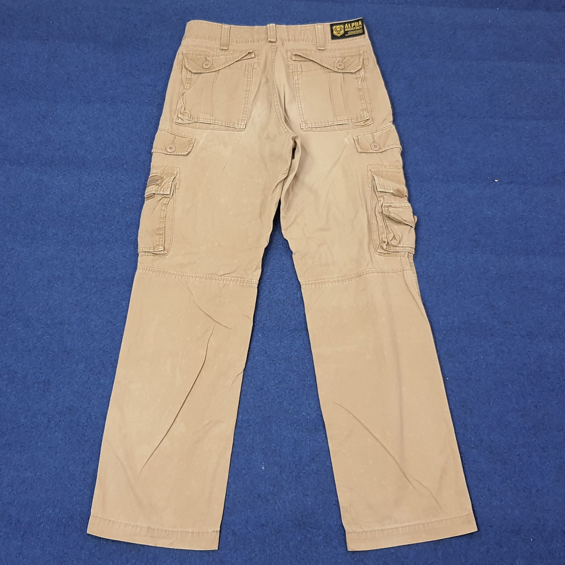 Alpha Industries Vintage Alpha Industries Cargo Pants C244N4 Size US 31 - 3 Thumbnail