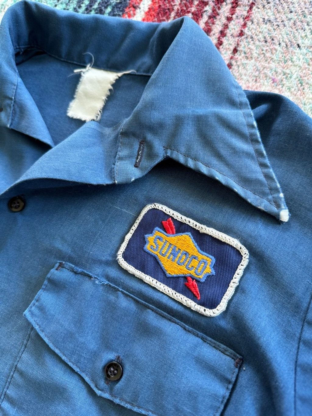 The Unbranded Brand 60s Sunoco Work Shirt M Size US M / EU 48-50 / 2 - 3 Thumbnail