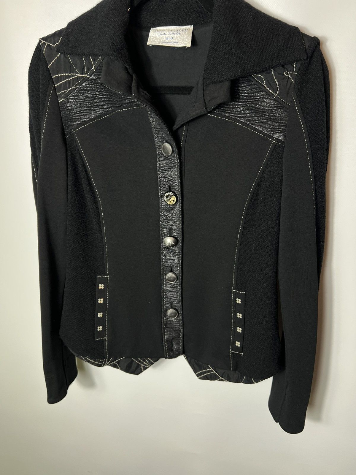 Elisa Cavaletti Vintage luxury designer Avant Garde Elisa Cavaletti Blazer Size S / US 4 / IT 40 - 3 Thumbnail