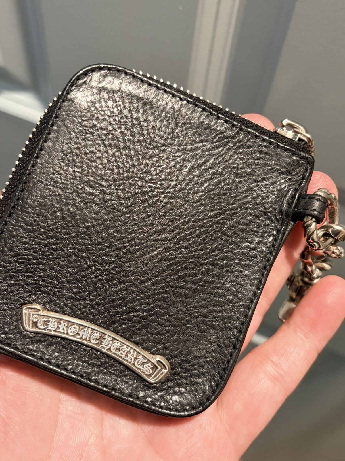 Chrome Hearts Cross patch wallet with keychain Size ONE SIZE - 3 Thumbnail