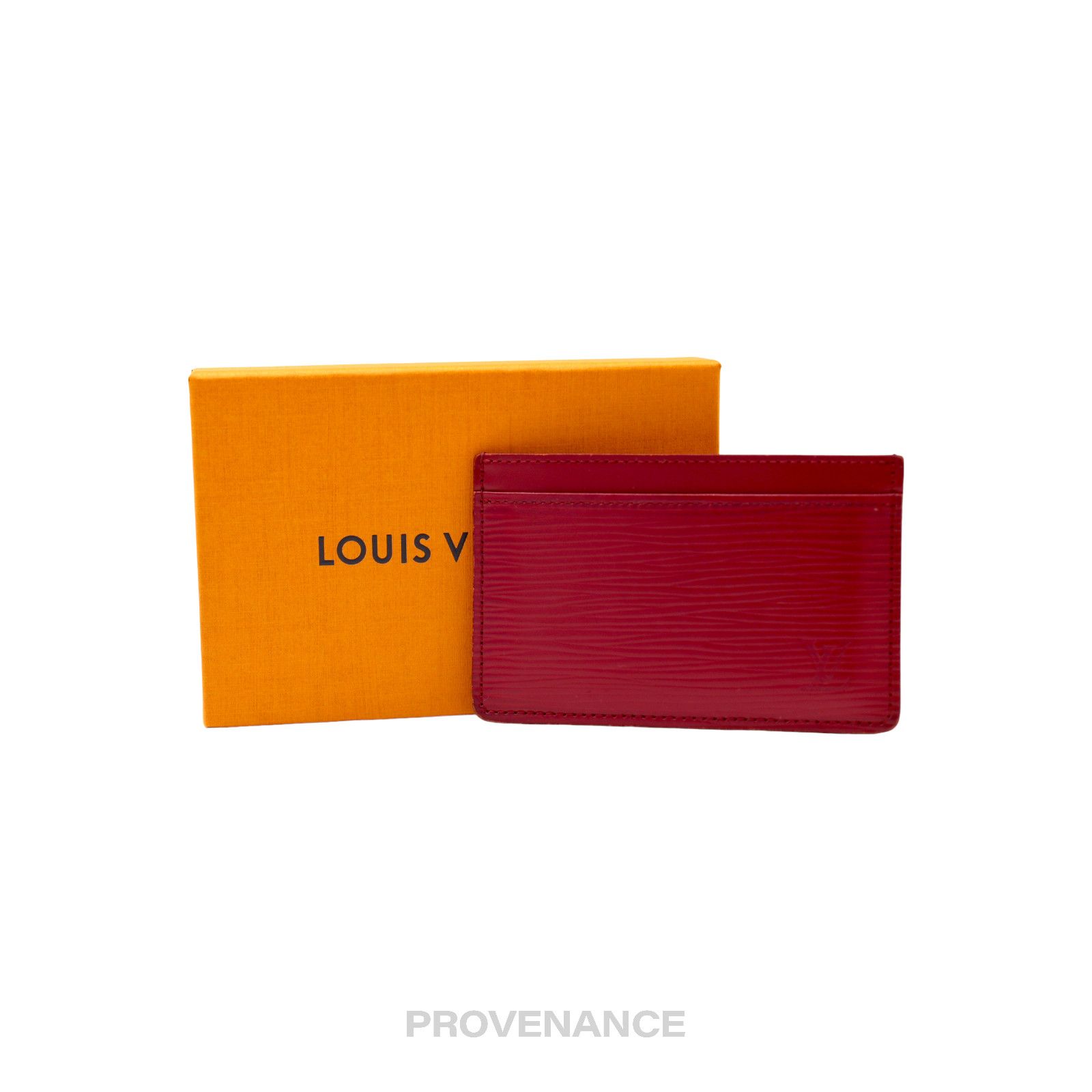 image of Louis Vuitton Card Holder Wallet - Fuchsia Epi Leather, Women's