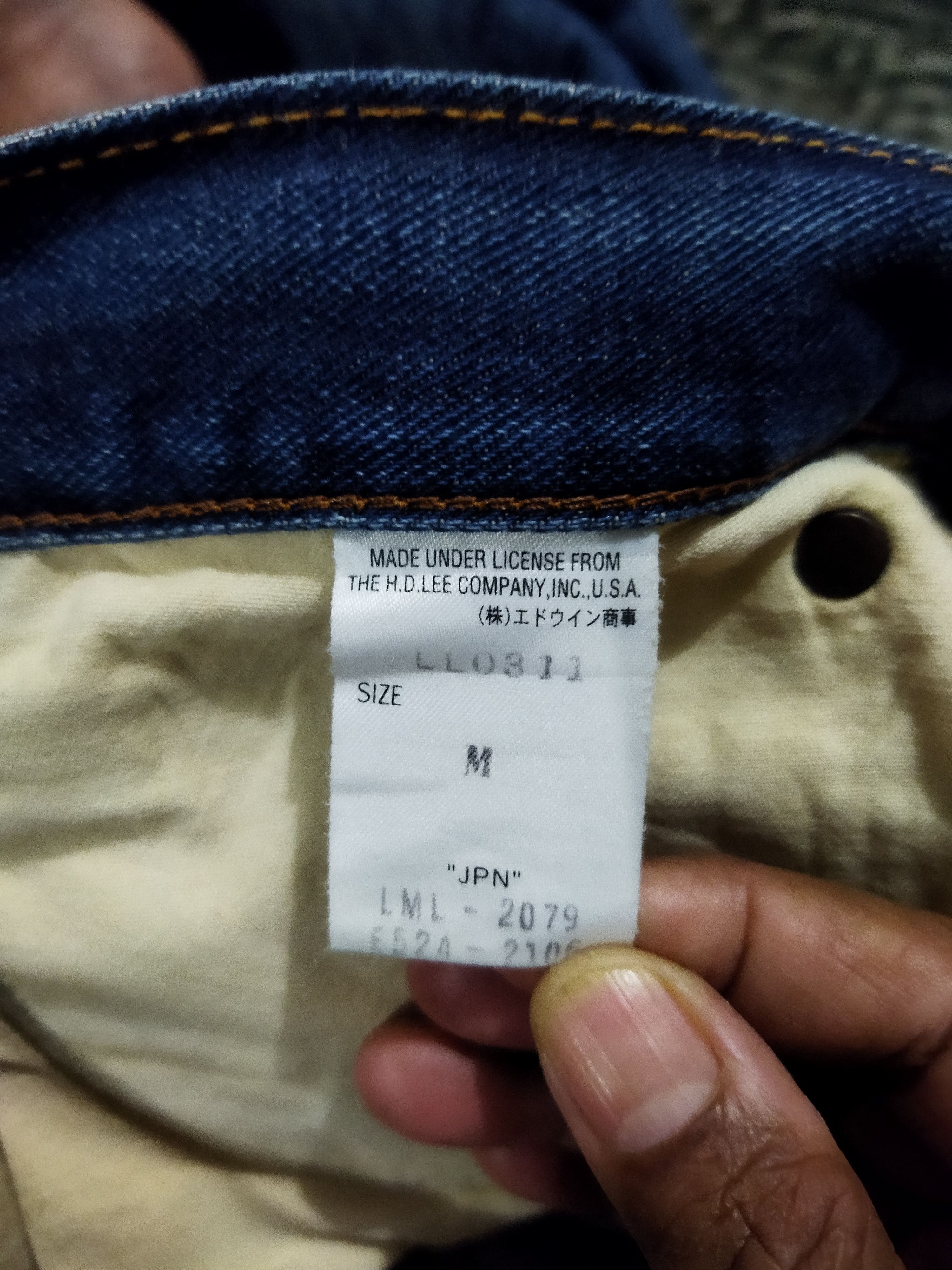 Lee VINTAGE LEE RIDERS FADED BLUE JEANS PANTS Size US 32 / EU 48 - 12 Thumbnail