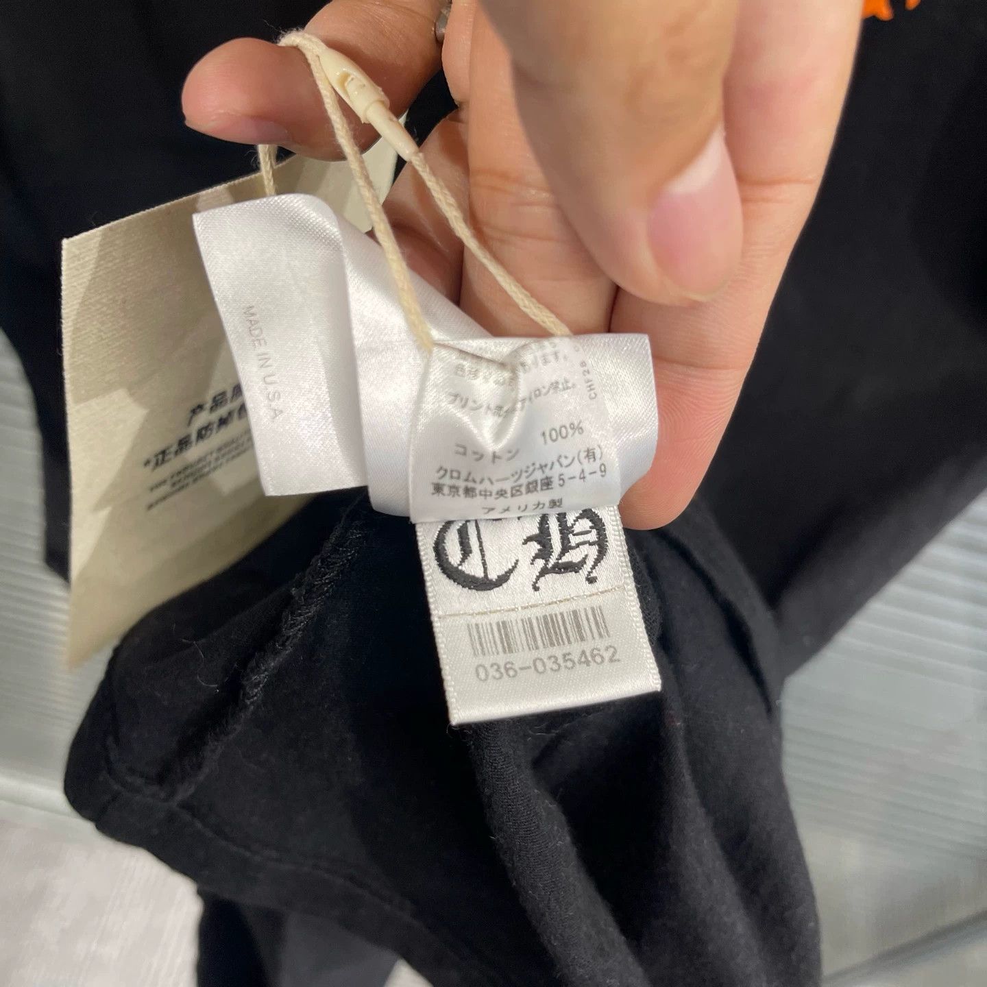 Chrome Hearts Chrome Hearts Hollywood Excl Orange Cross SS M Size M / US 6-8 / IT 42-44 - 8 Thumbnail