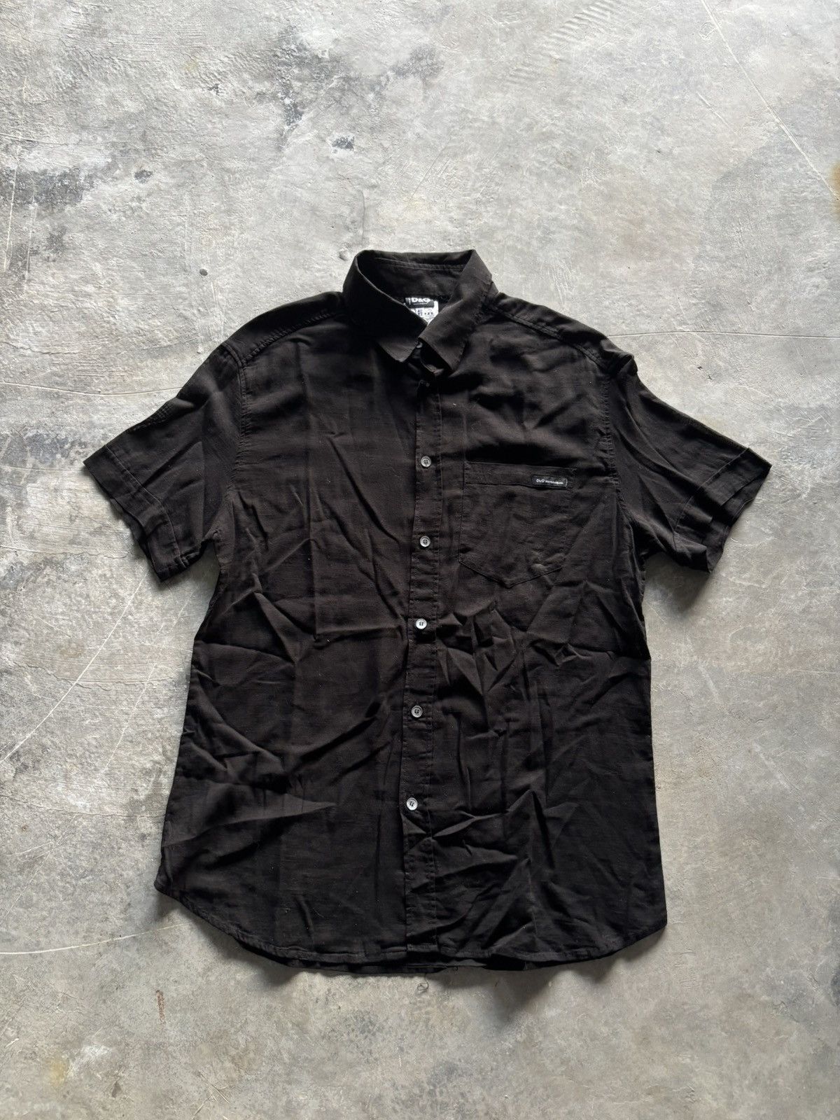 Rare vintage dolce and gabbana button up shirt thin