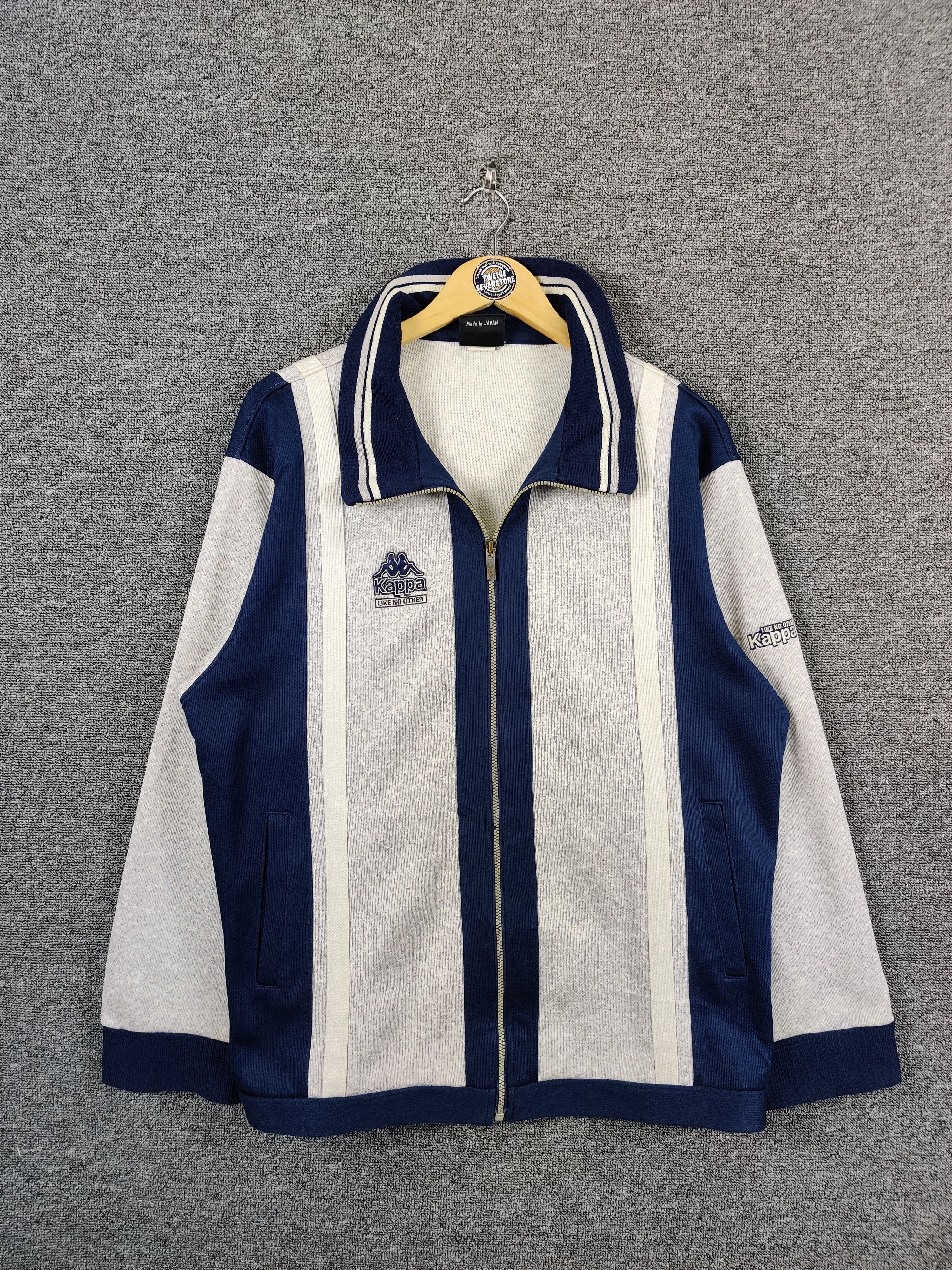 Kappa Vintage Kappa Like No Other Stripe Sweatshirt Nice Design Size US L / EU 52-54 / 3 - 2 Thumbnail