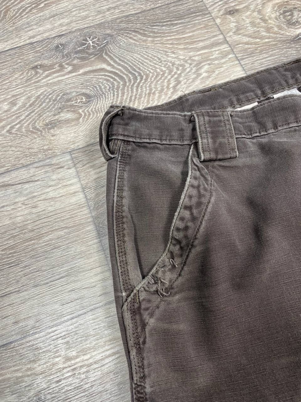 Carhartt Vintage 90s Carhartt Shorts Men 38 Canvas Work Brown USA Size US 38 / EU 54 - 9 Thumbnail