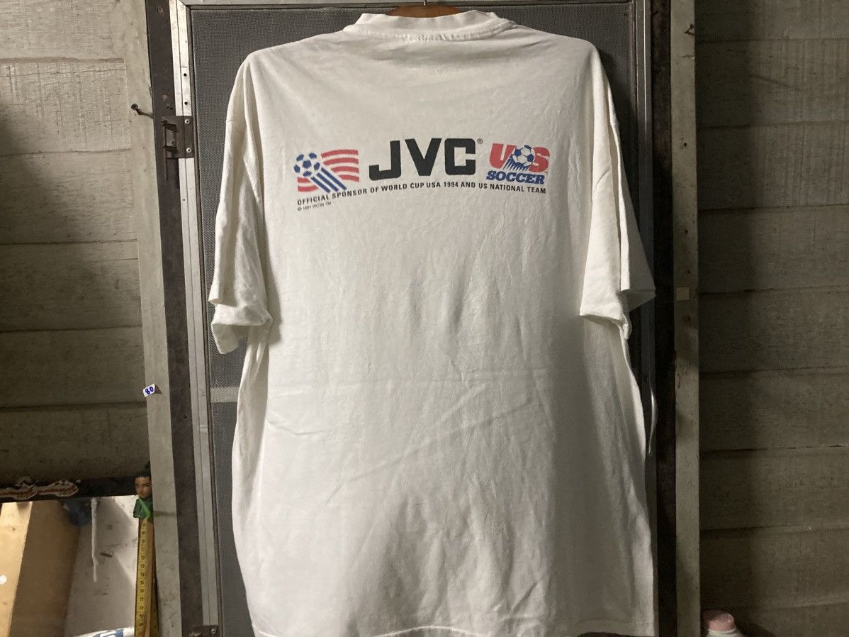 Designer Vintage T-shirt Jvc Soccer 1991 Size US XL / EU 56 / 4 - 2 Thumbnail