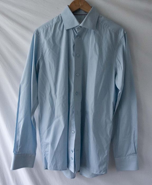 Eton Eton Contemporary Shirt Size 15.75/ 40 Blue Stripe | Grailed