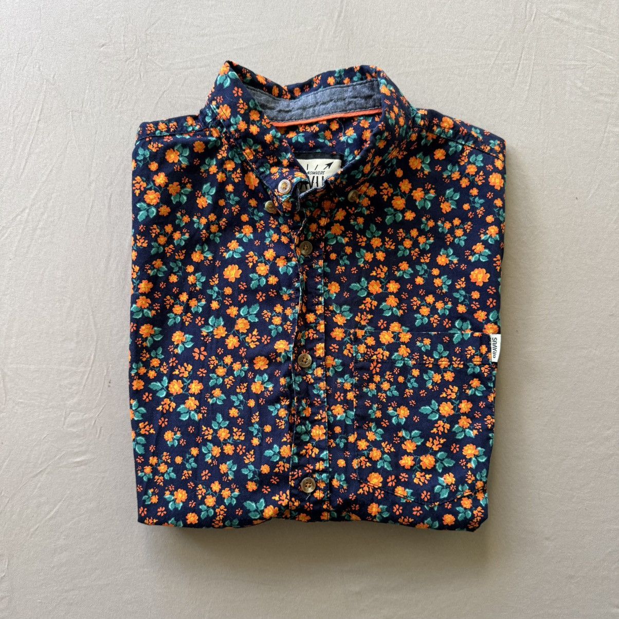 Dravus Zumiez Dravus Floral Short Sleeve Button Up T-Shirt Size US S / EU 44-46 / 1 - 1 Thumbnail