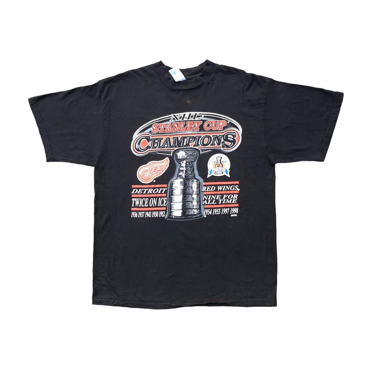 image of Logo 7 x Nhl Stanley Cup in Black, Men's (Size XL)