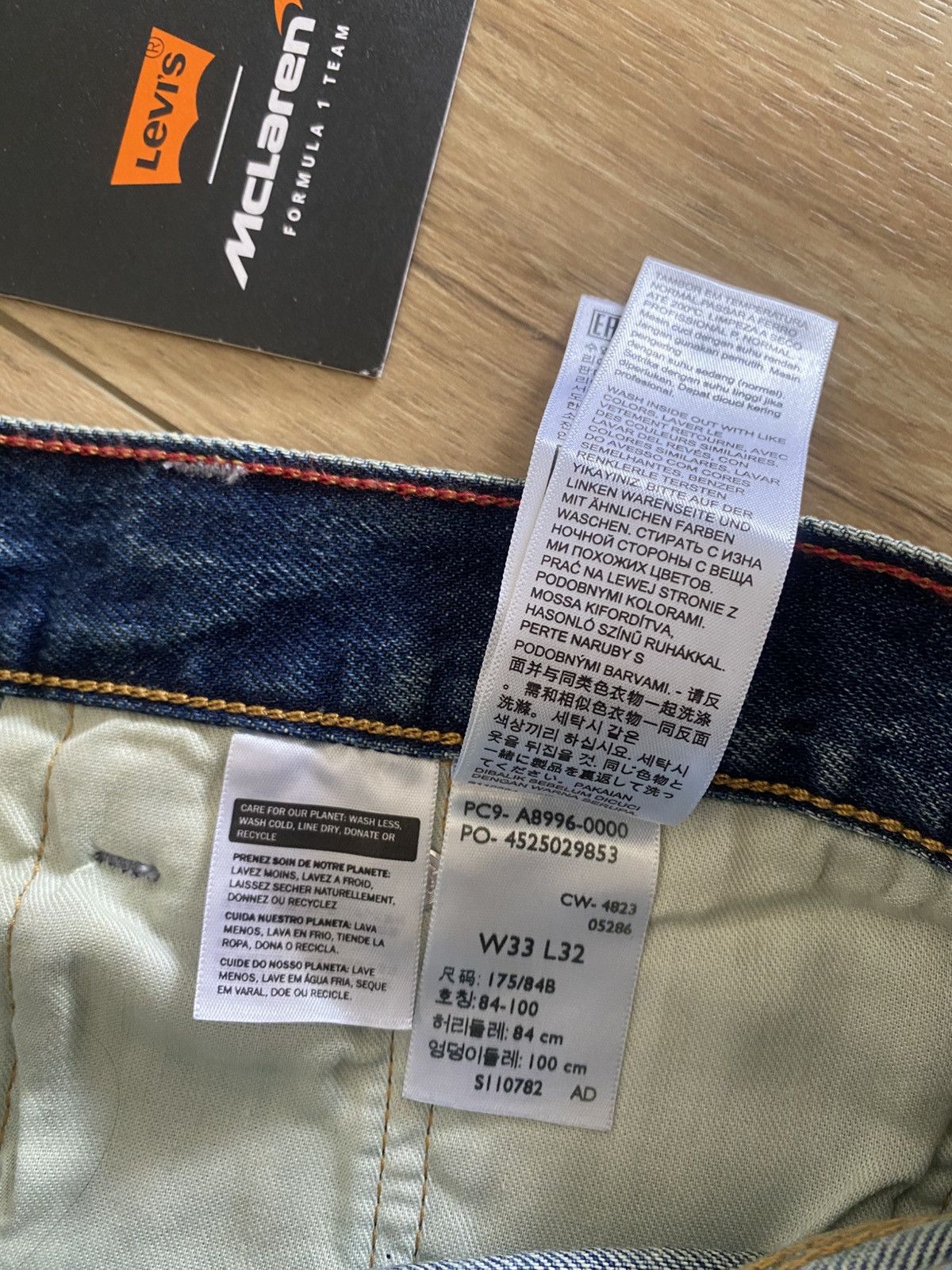 Levi's Levi’s x McLaren 501s Size US 33 - 8 Thumbnail