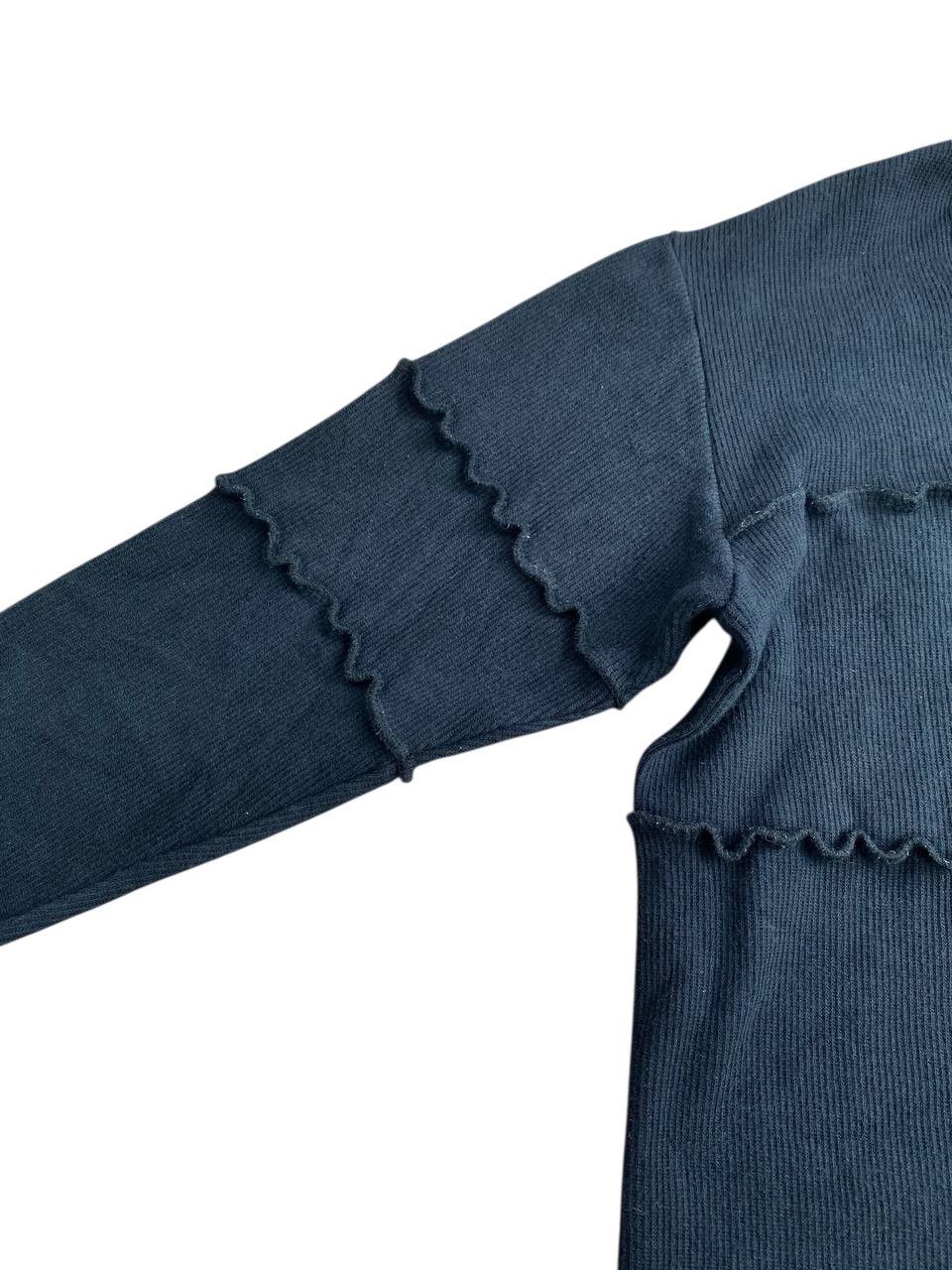 Yohji Yamamoto Workshop by Yohji Yamamoto Diffusion Line Fringe Sweater Size US M / EU 48-50 / 2 - 8 Thumbnail