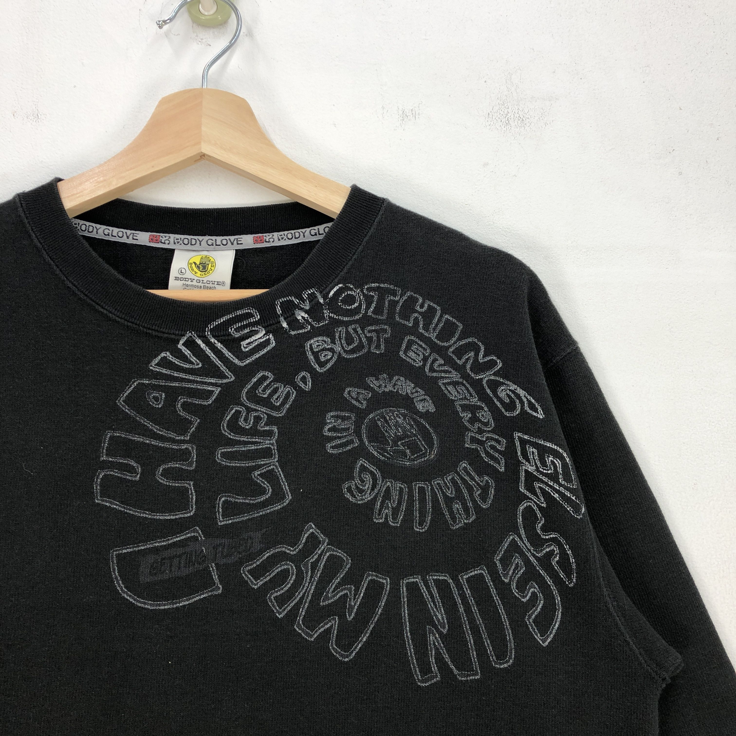 Body Glove Vintage Y2K Body Glove Sweater Body Glove Sweatshirt Jumper Size US L / EU 52-54 / 3 - 4 Thumbnail