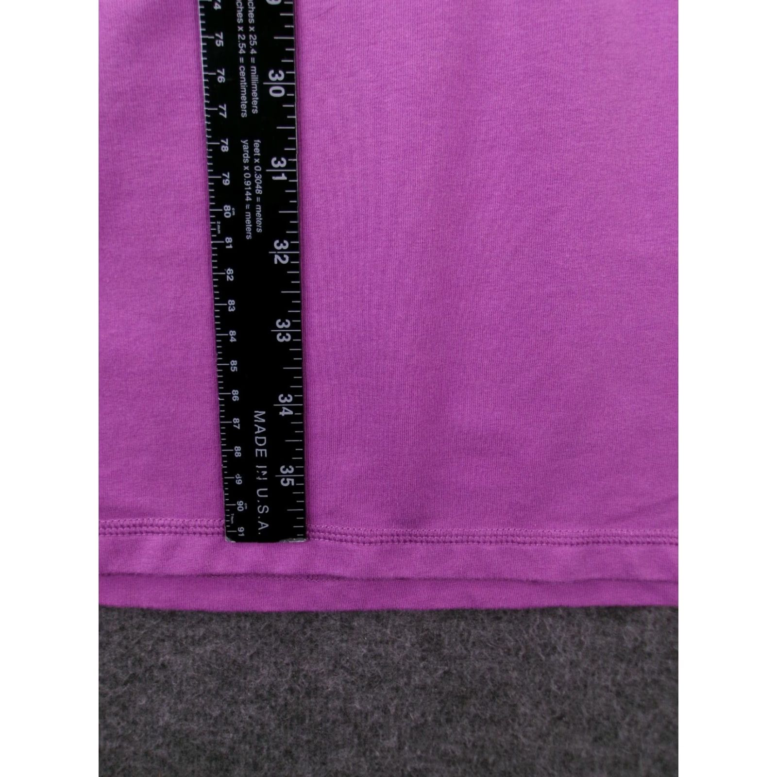 Isaac Mizrahi Isaac Mizrahi Sweatshirt Dress Women L Purple Hooded Short Sleeve Cotton Modal Spandex Solid T-Shirt Dress Size L / US 10 / IT 46 - 5 Thumbnail