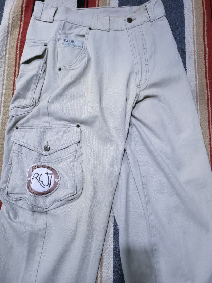 Vintage Vintage 90s ruuff Wentworth big baggy jeans x streetwear Size US 32 / EU 48 - 6 Thumbnail