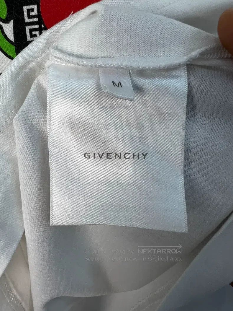 Givenchy Givenchy White Alien Print T-Shirt Size US M / EU 48-50 / 2 - 5 Thumbnail