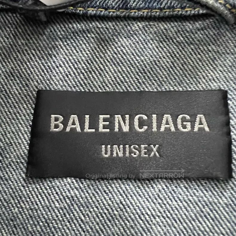 Balenciaga Balenciaga Graffiti Letter Denim Jacket Size US L / EU 52-54 / 3 - 4 Thumbnail