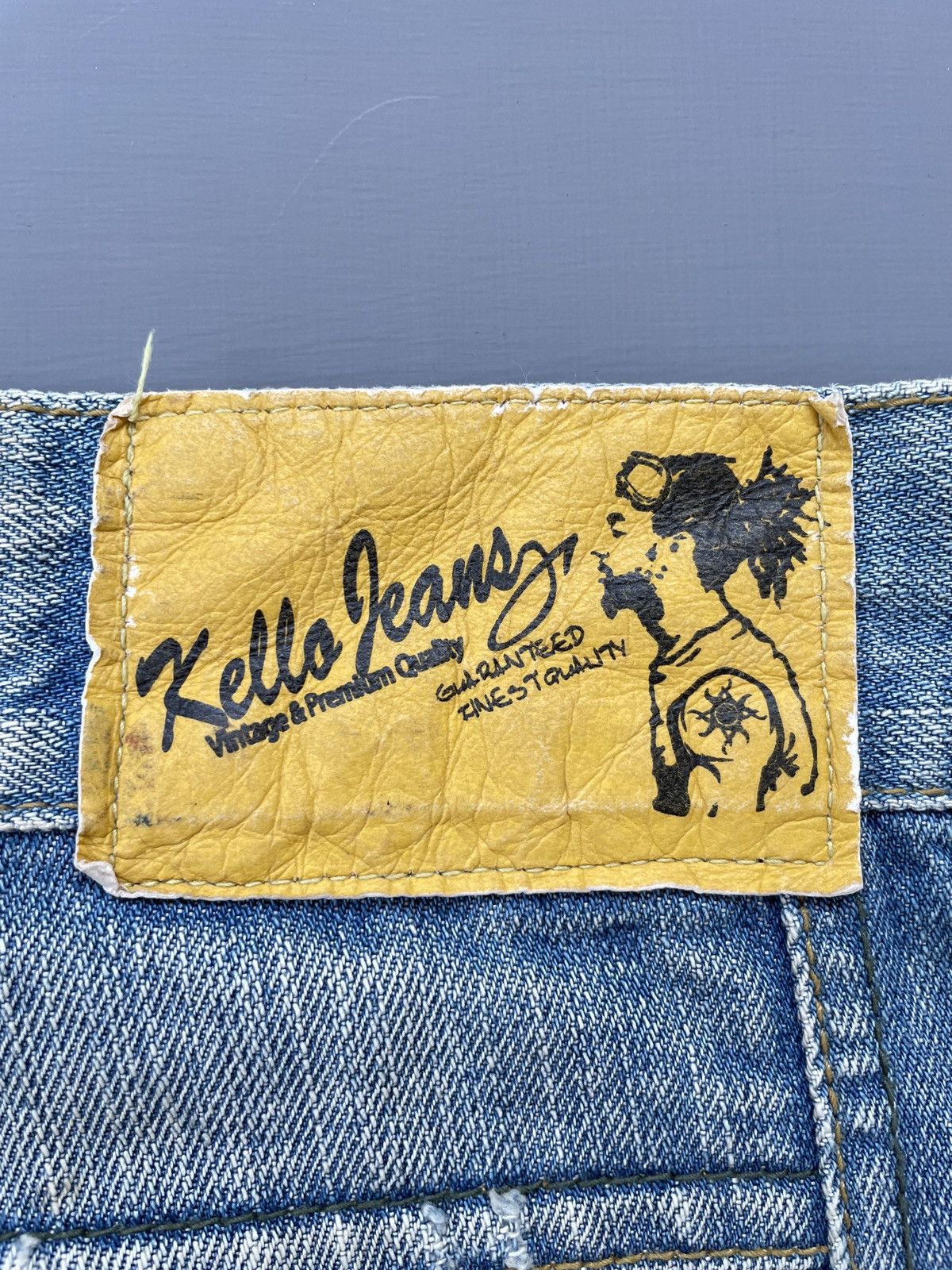 Vintage Kello Distressed Jeans Size US 29 - 12 Thumbnail