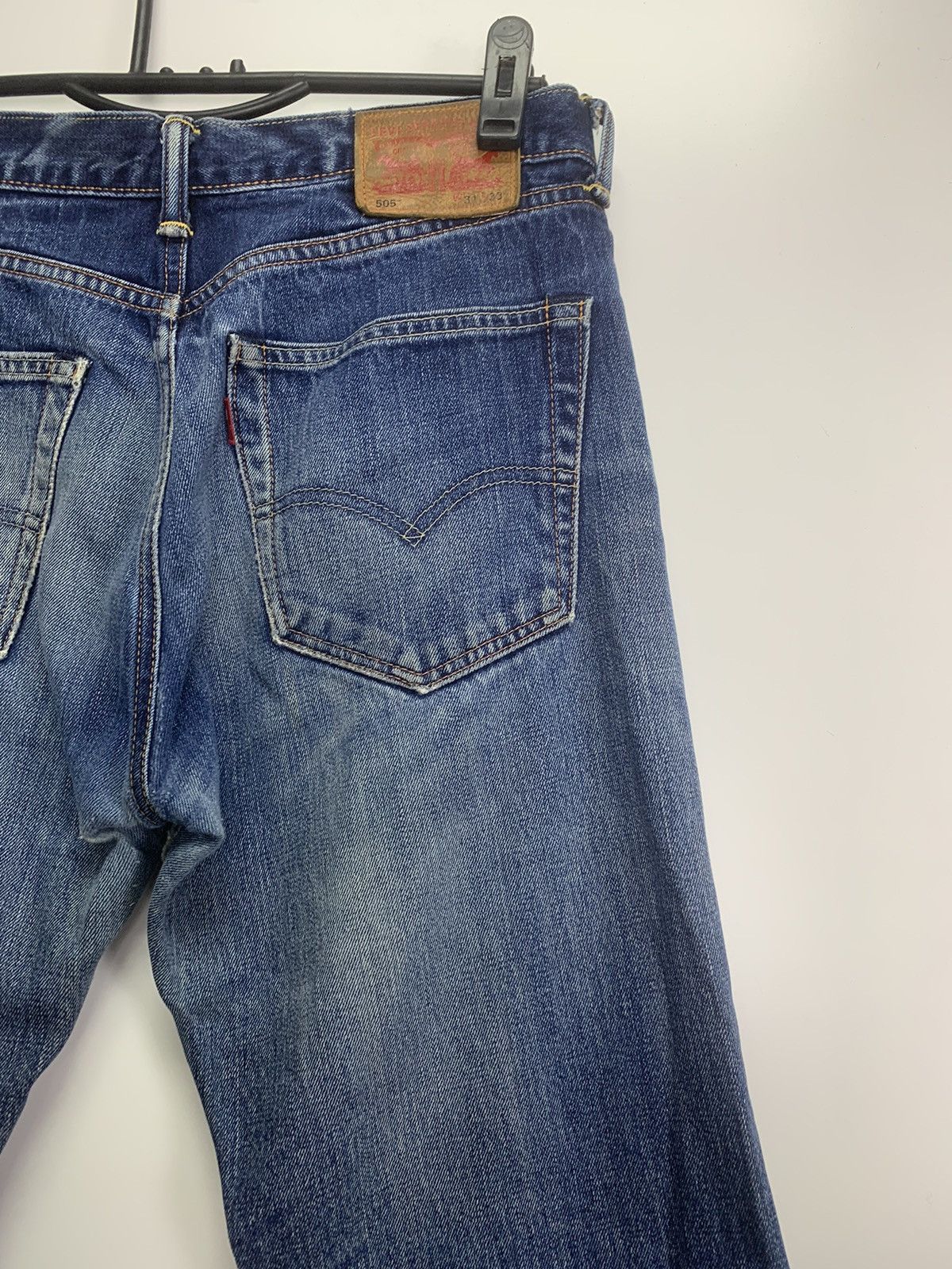 Levi's Vintage 505 Levi’s Distress Denim Size US 31 - 14 Thumbnail