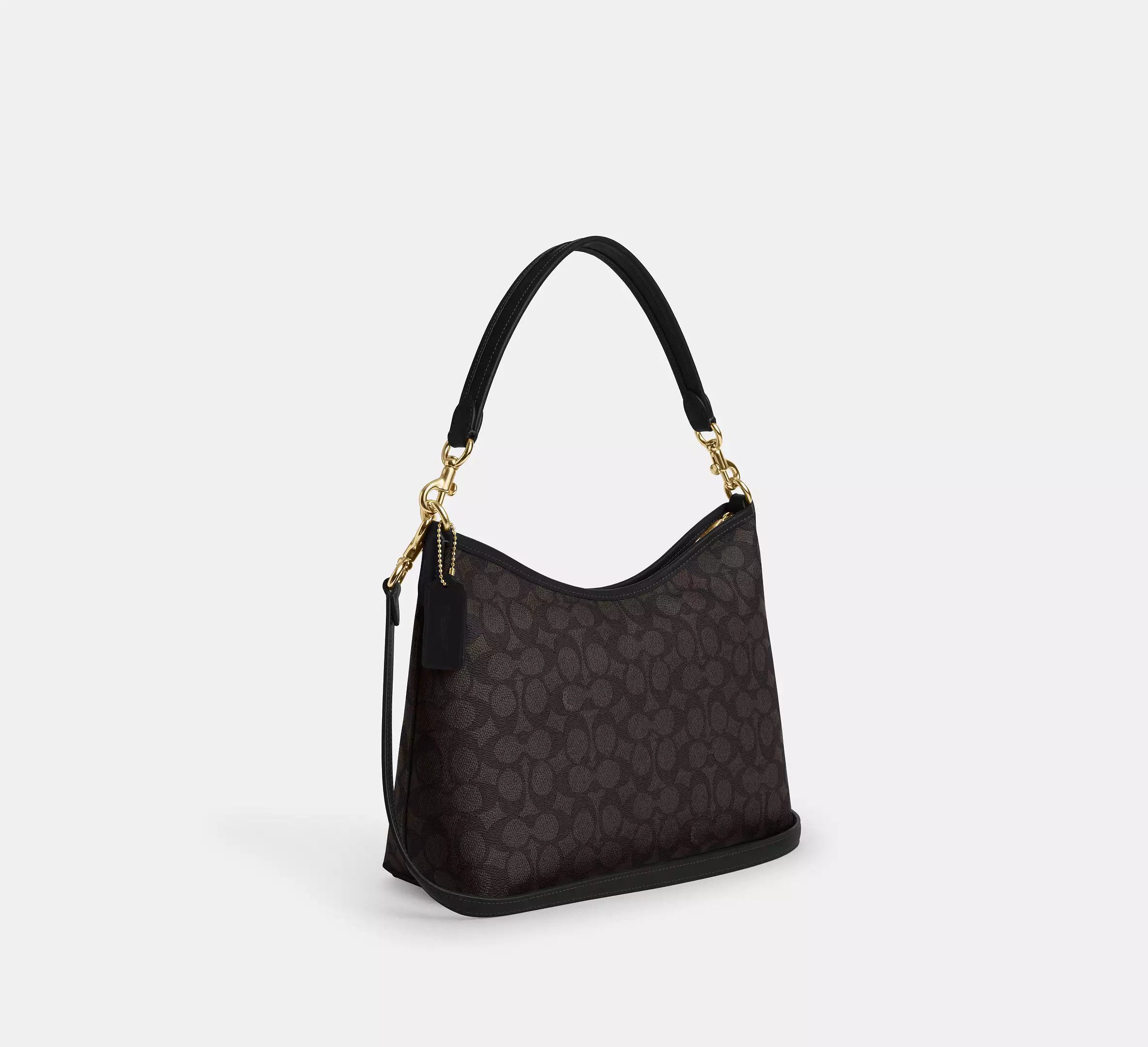 Coach Laurel Shoulder Bag In Signature Canvas CV975 Size ONE SIZE - 10 Thumbnail